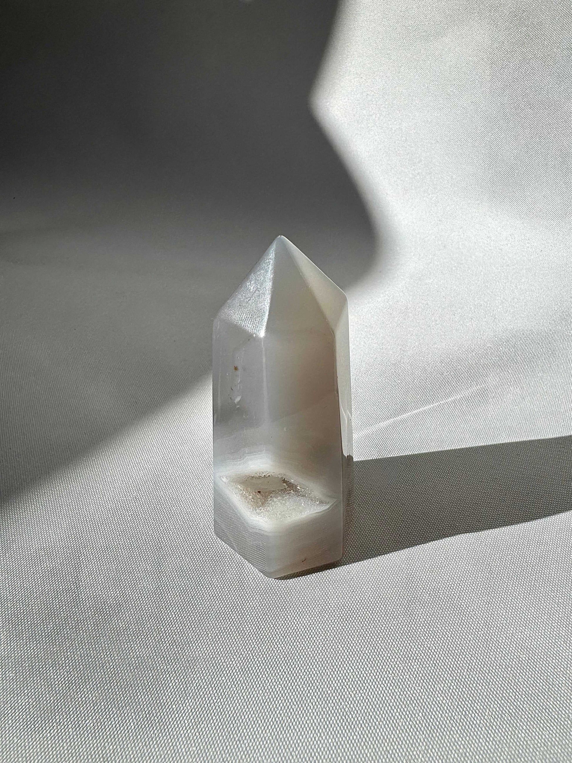 Agate Crystal Druze Point #5 | Bespoke Crystals