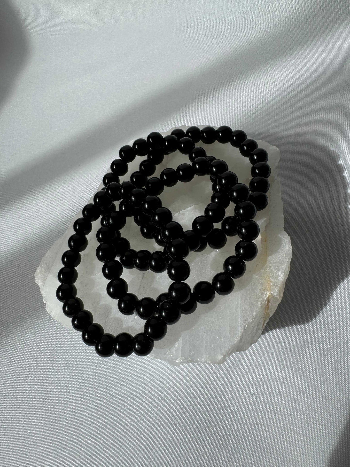 Black Obsidian Crystal Bracelet | Bespoke Crystals