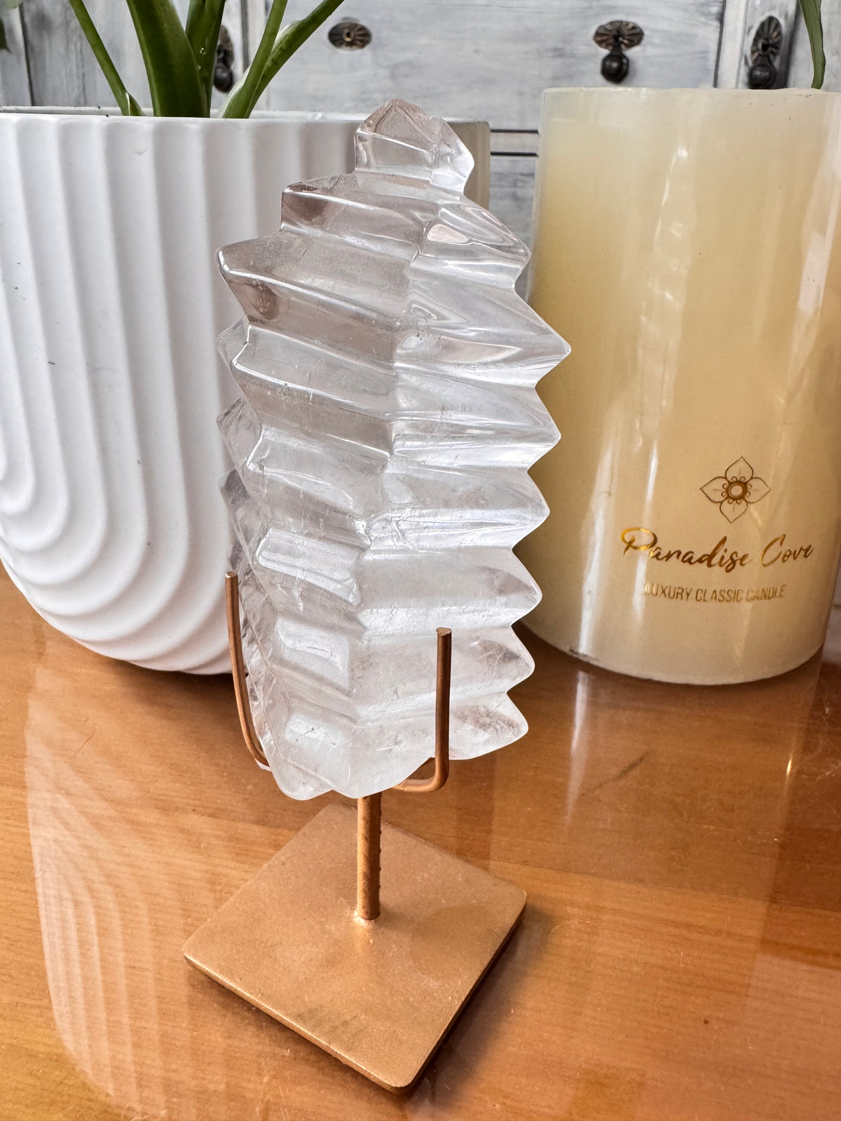 Faceted Lemurian Quartz Freeforms: Rare Crystal Wisdom