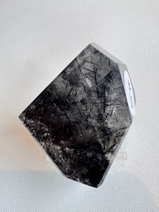 Black Tourmalinated Quartz Freeform #5