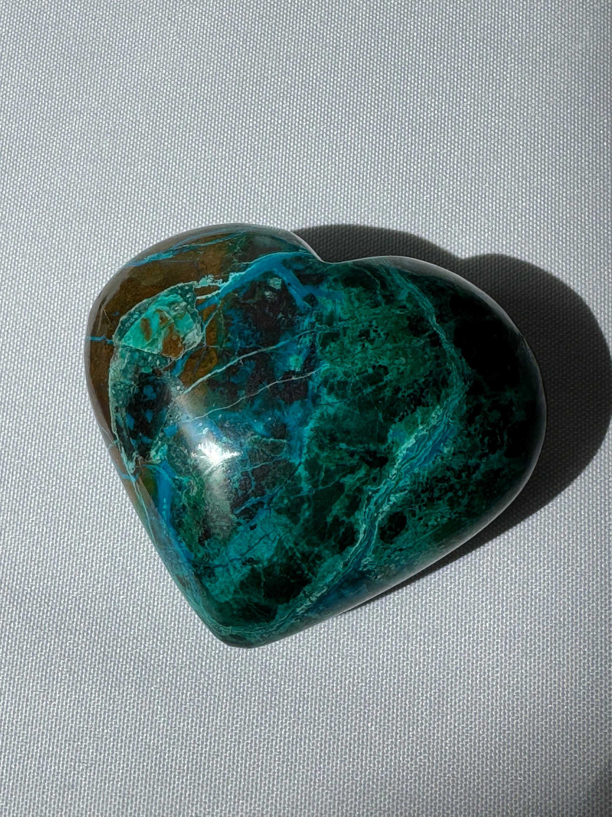 Polished Malacolla Heart #6 | Bespoke Crystals
