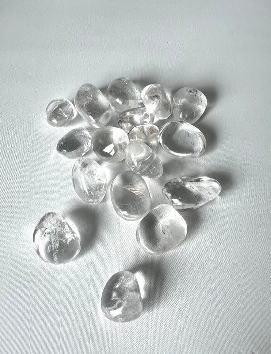 Clear Quartz Tumble Stones from Brazil | Bespoke Crystals NZ