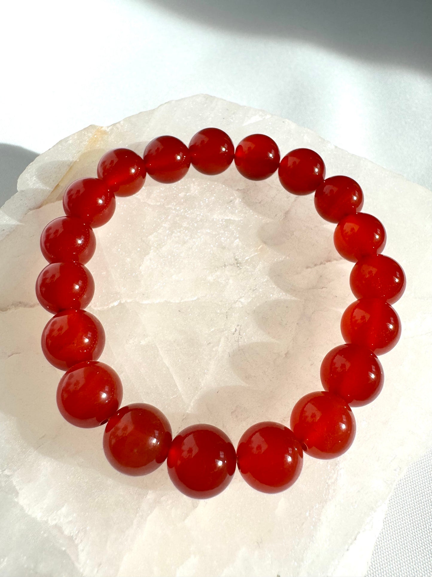 Carnelian Crystal Bracelet