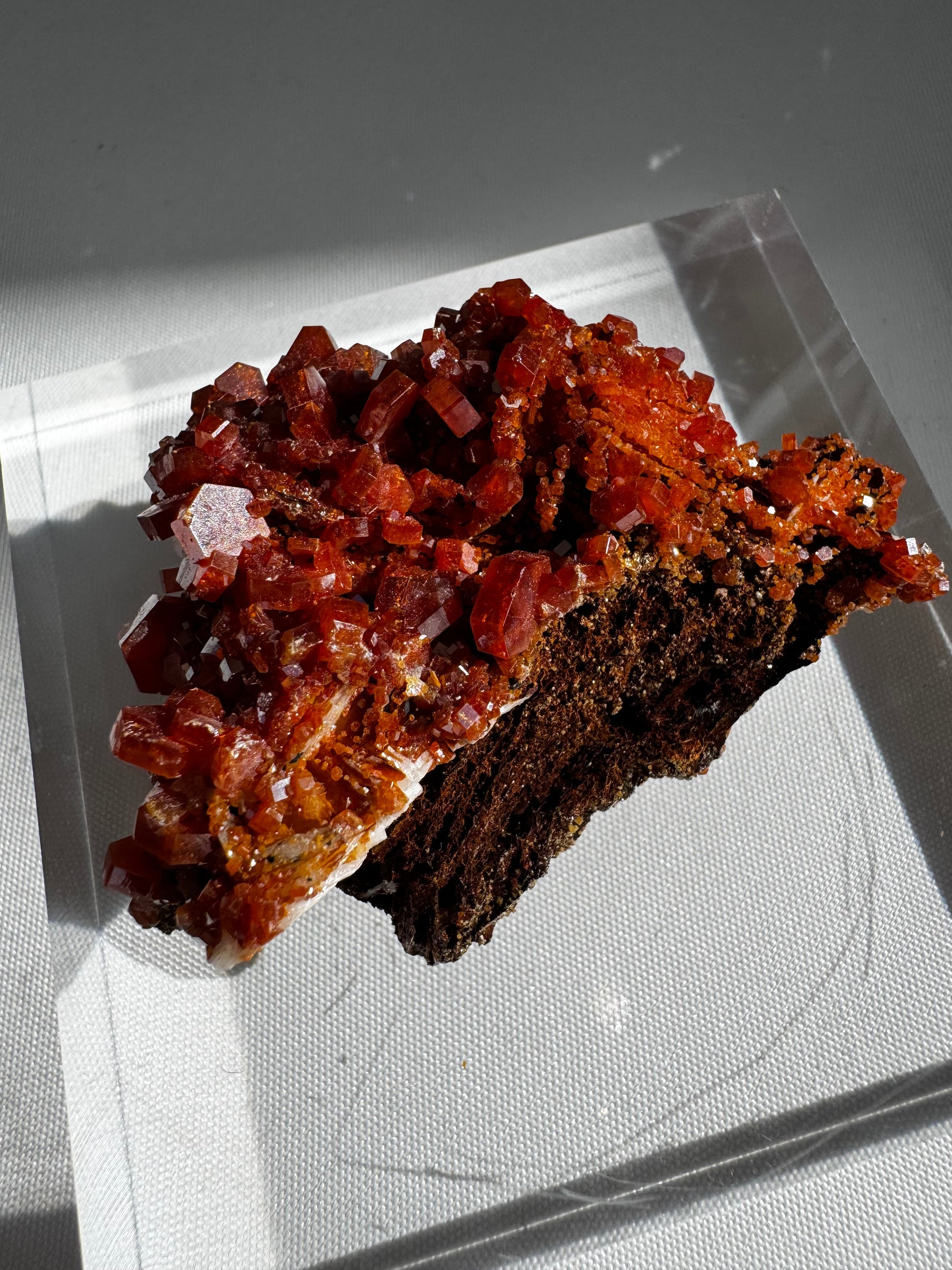 Vanadinite Crystal Specimen #3