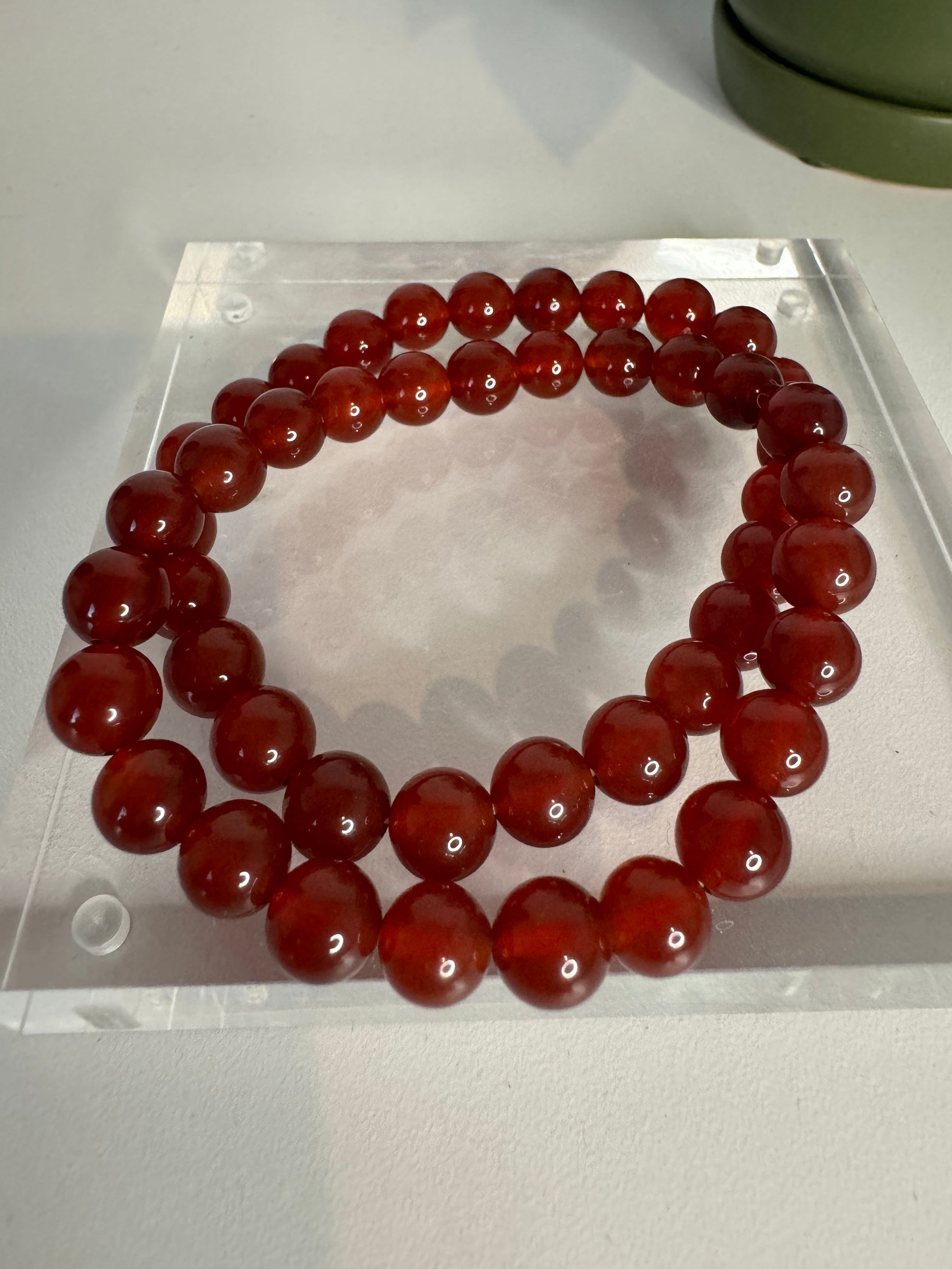 Carnelian Crystal Bracelet | Bespoke Crystals