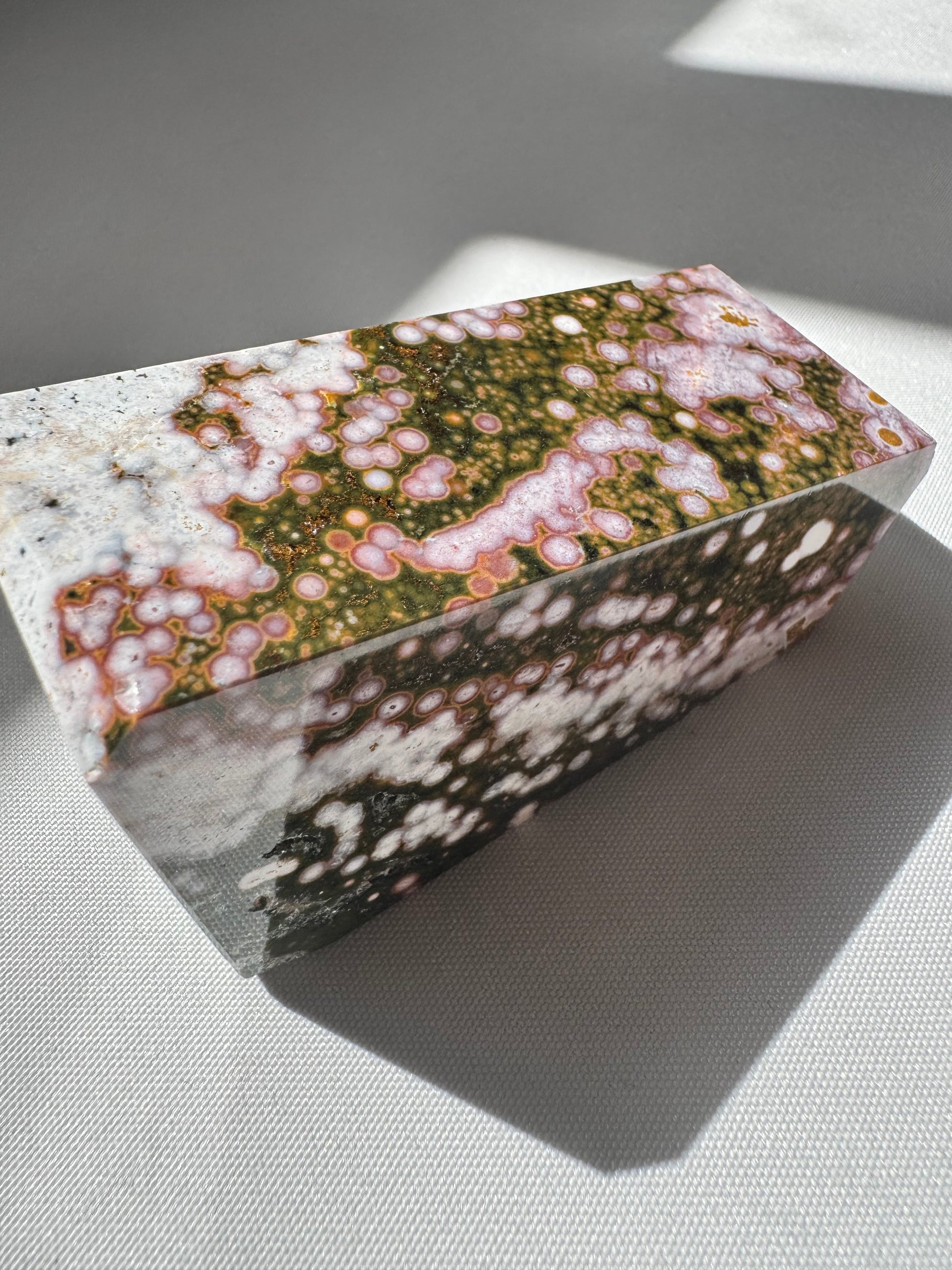 Polished Ocean Jasper Freeform #A5 | Bespoke Crystals