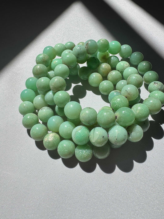 Chrysoprase Crystal Bracelet | Bespike Crystals