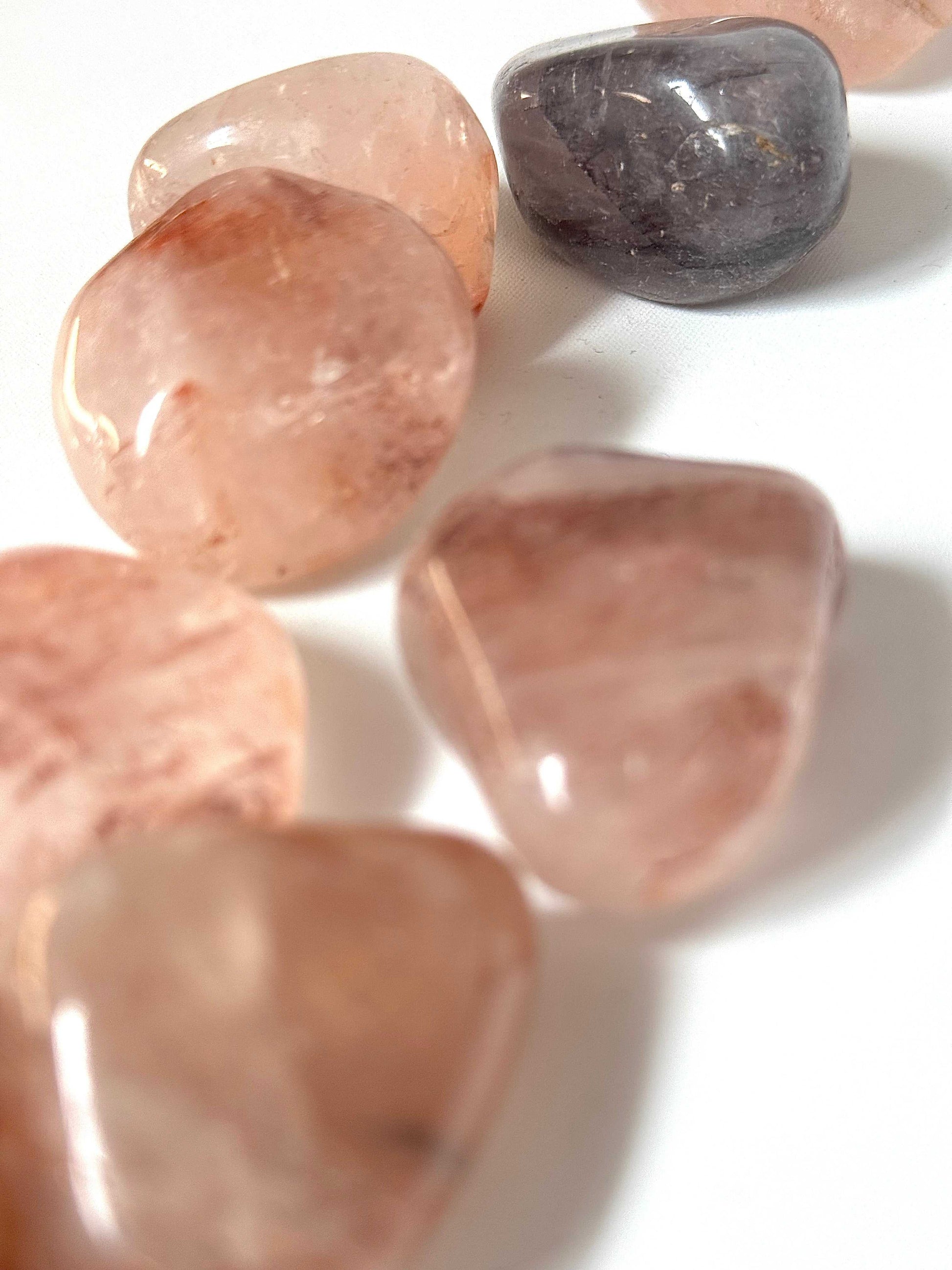 Fire Quartz Tumble Stones | Bespoke Crystals NZ