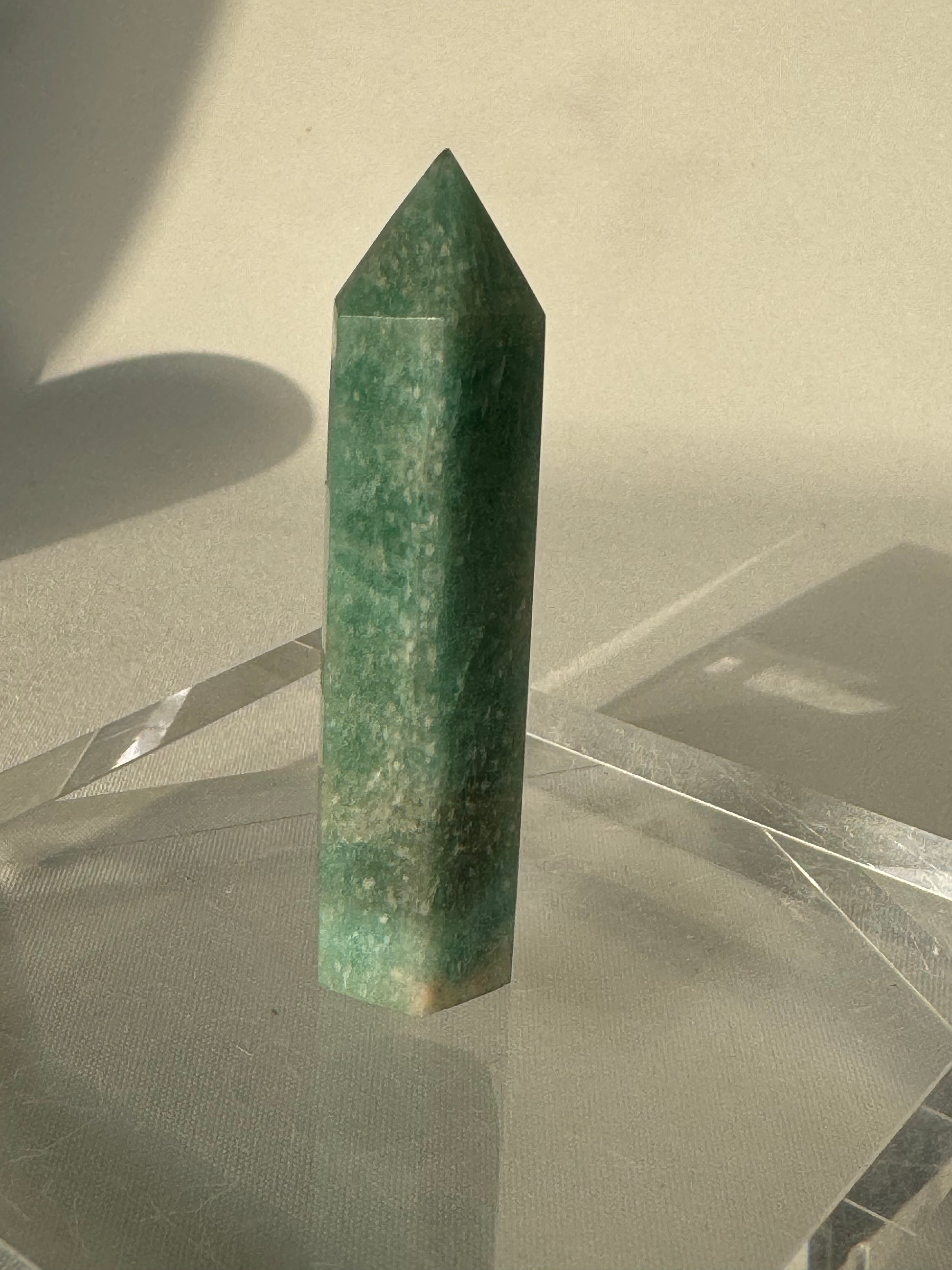 Single Amazonite Crystal Point | Bespoke Crystals