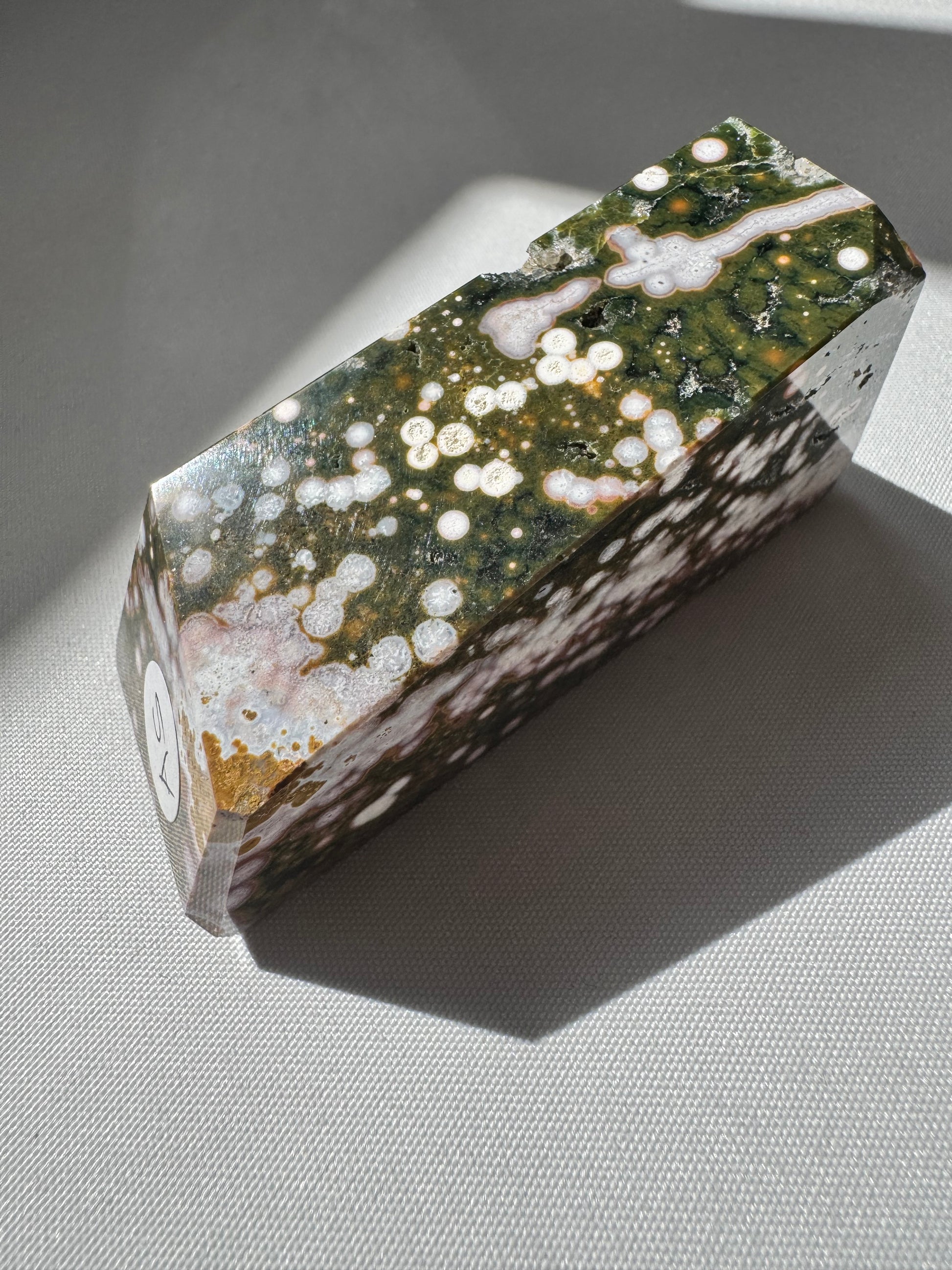 Orbicular Ocean Jasper Crystal Freeform #A5 | Bespoke Crystals