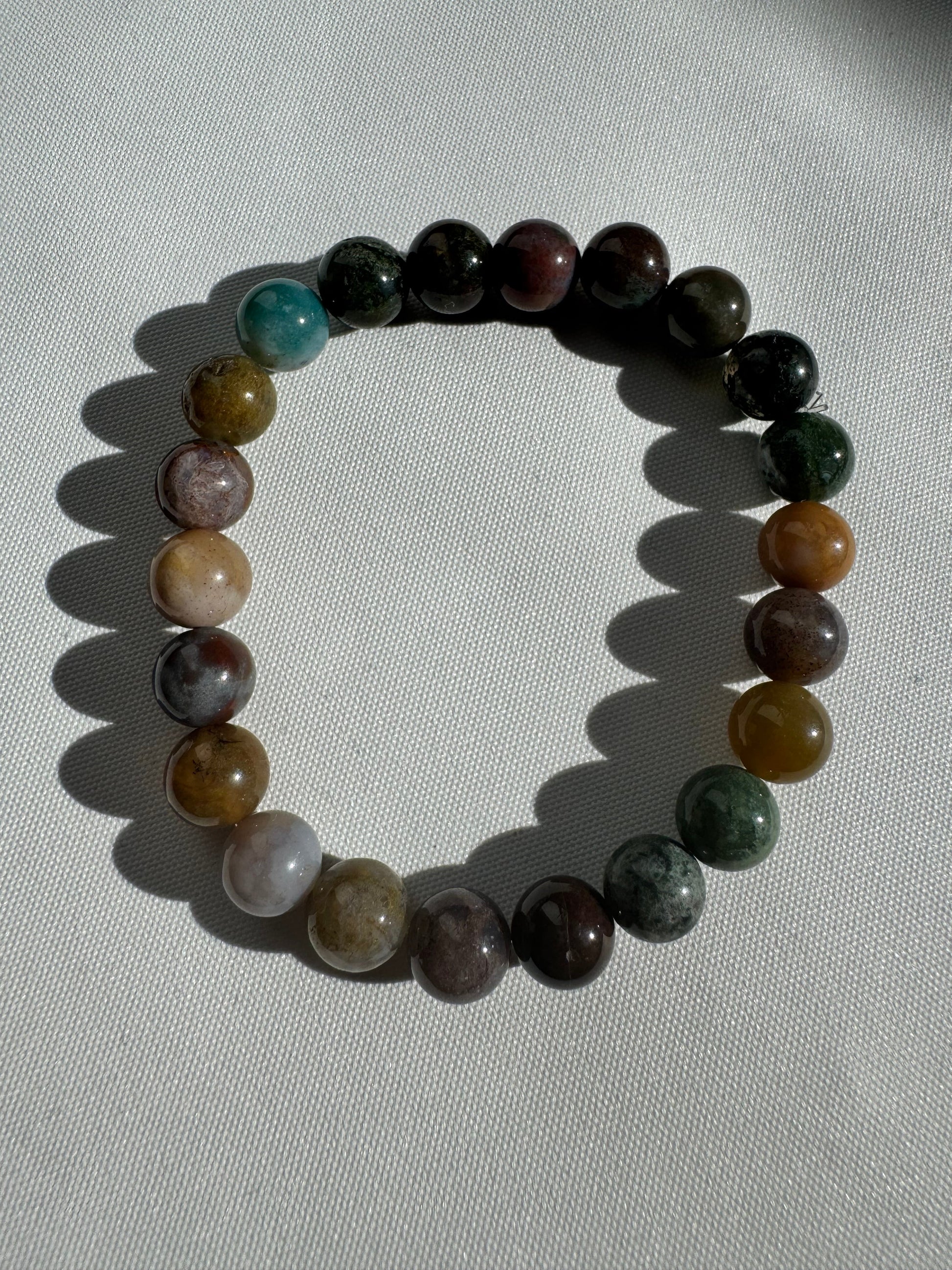 Ocean Jasper Crystal Bracelet 8mm