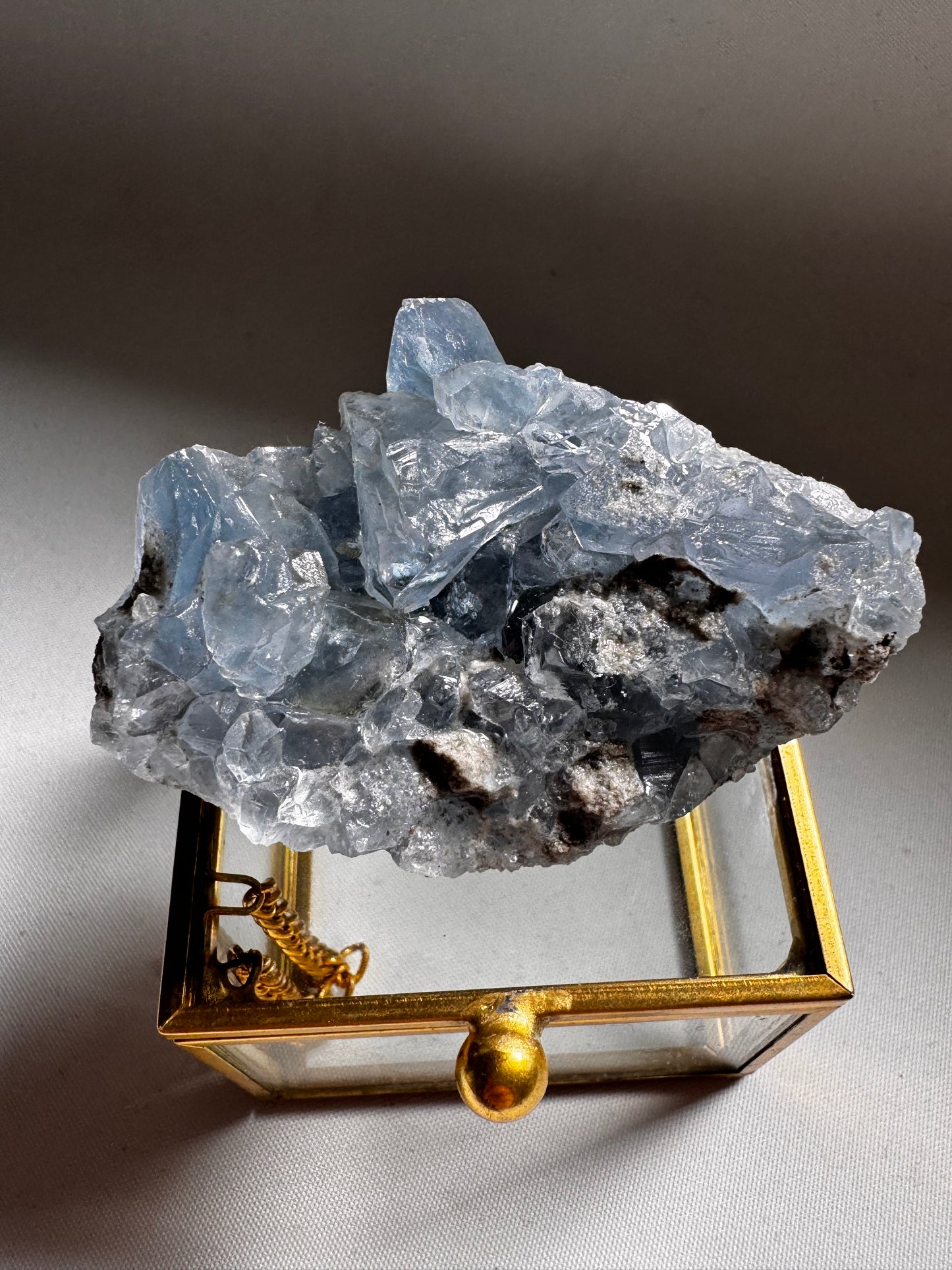 Celestite Crystal Cluster #3