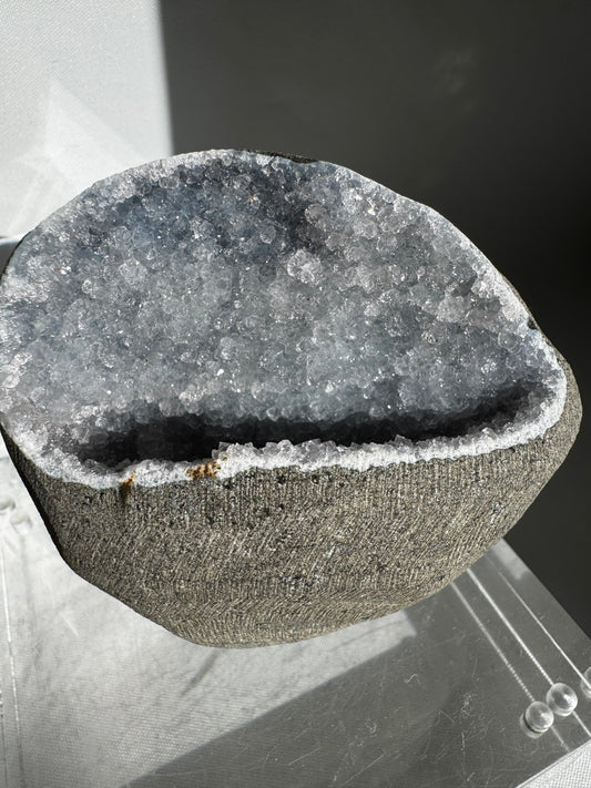 Chalcedony Cave Crystal Geode