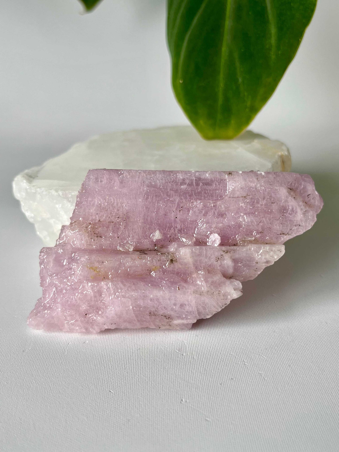 Polished Kunzite Crystal | Enhances love, peace, and emotional tranquility in crystal collections.