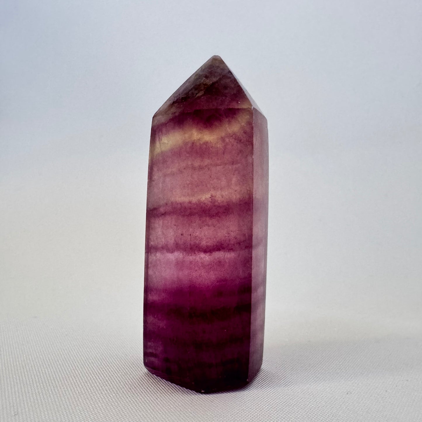 Magenta Fluorite Point #9