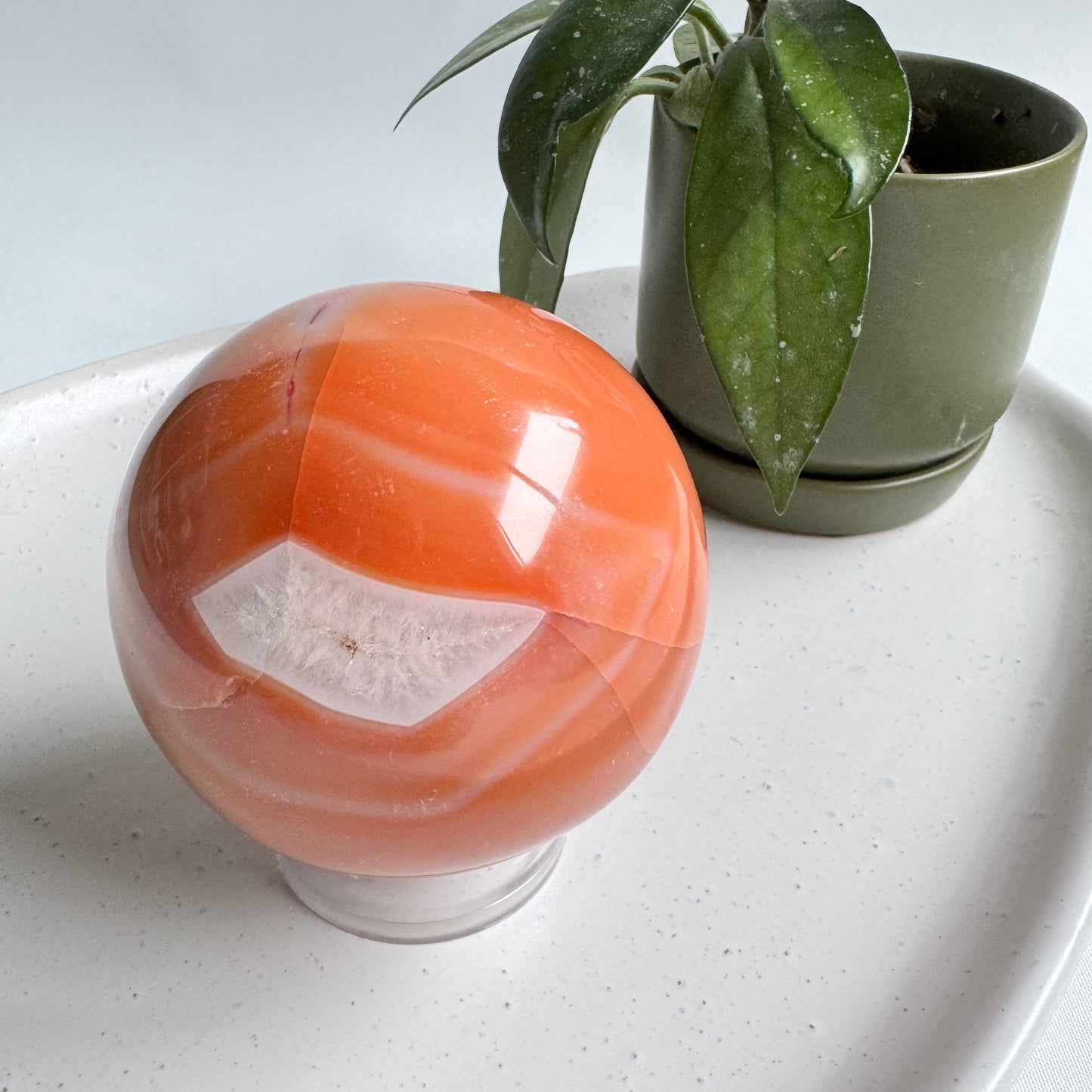 Carnelian Sphere #1