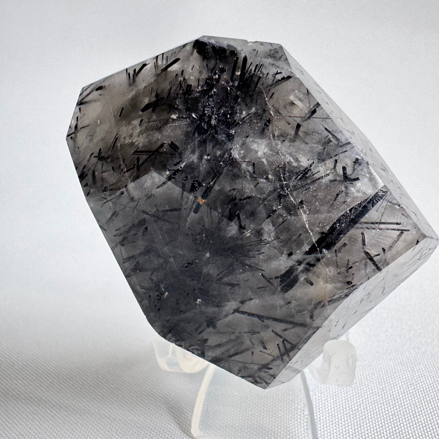 Black Tourmalinated Quartz Freeform #4