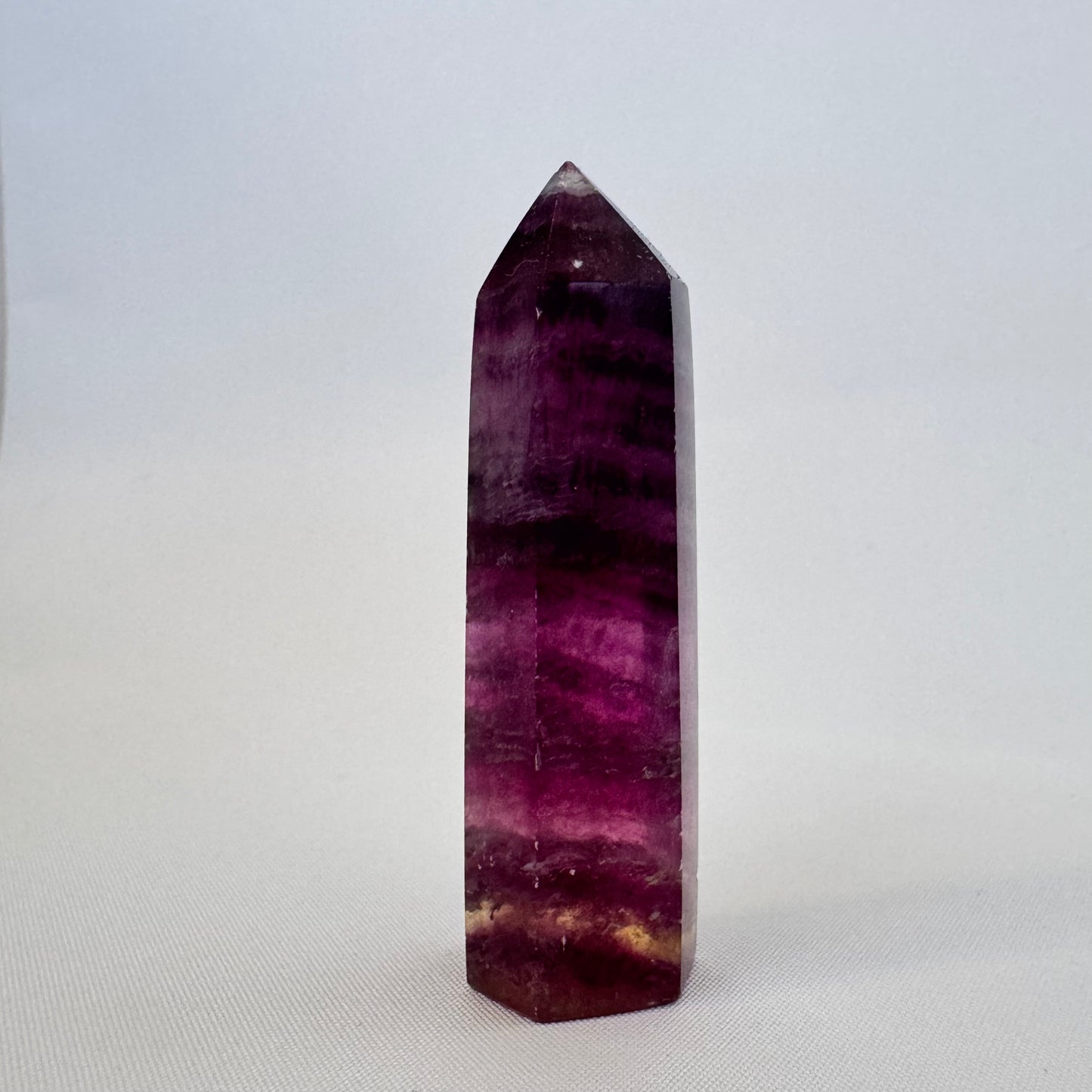 Magenta Fluorite Point #4
