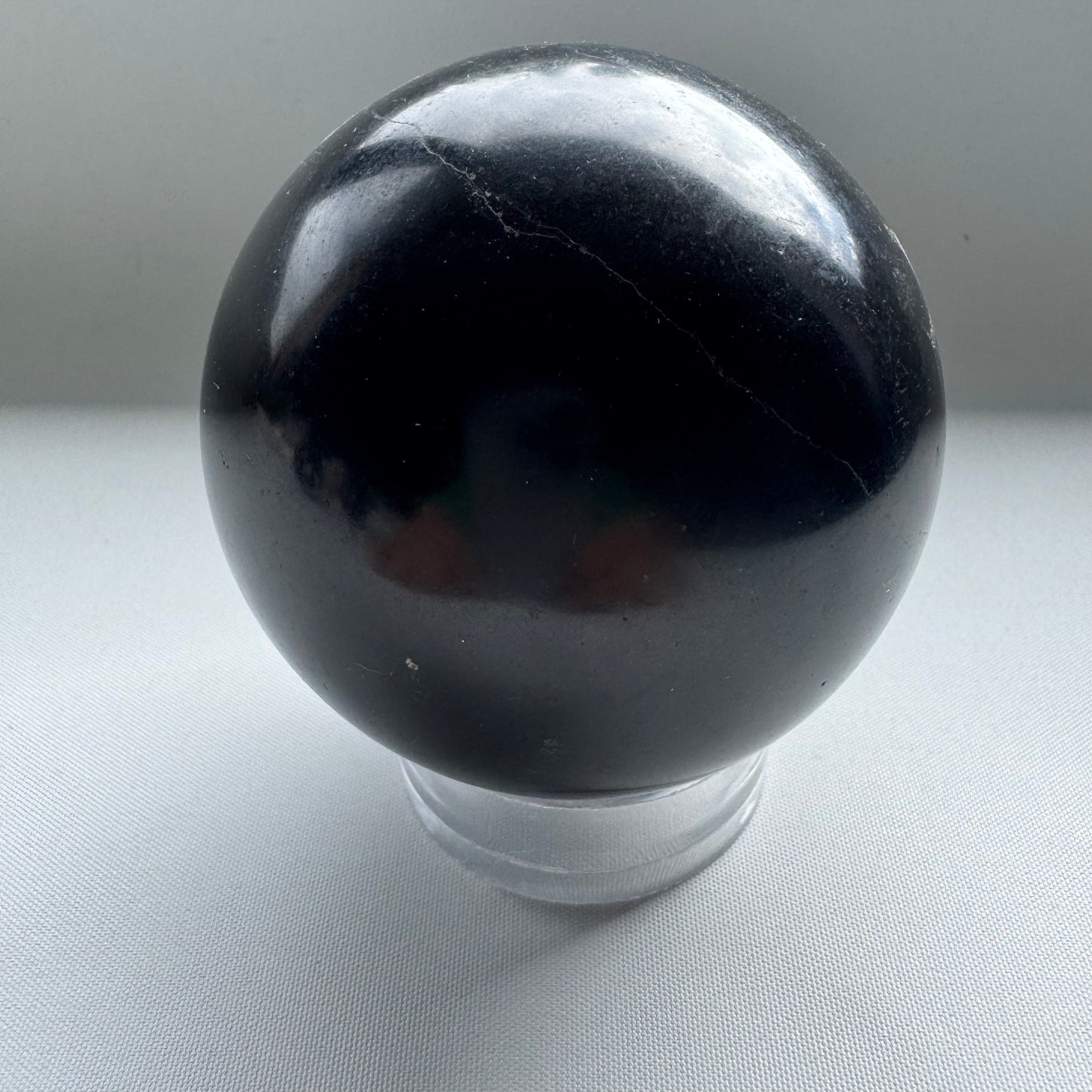 Black Tourmaline Crystal Sphere #3