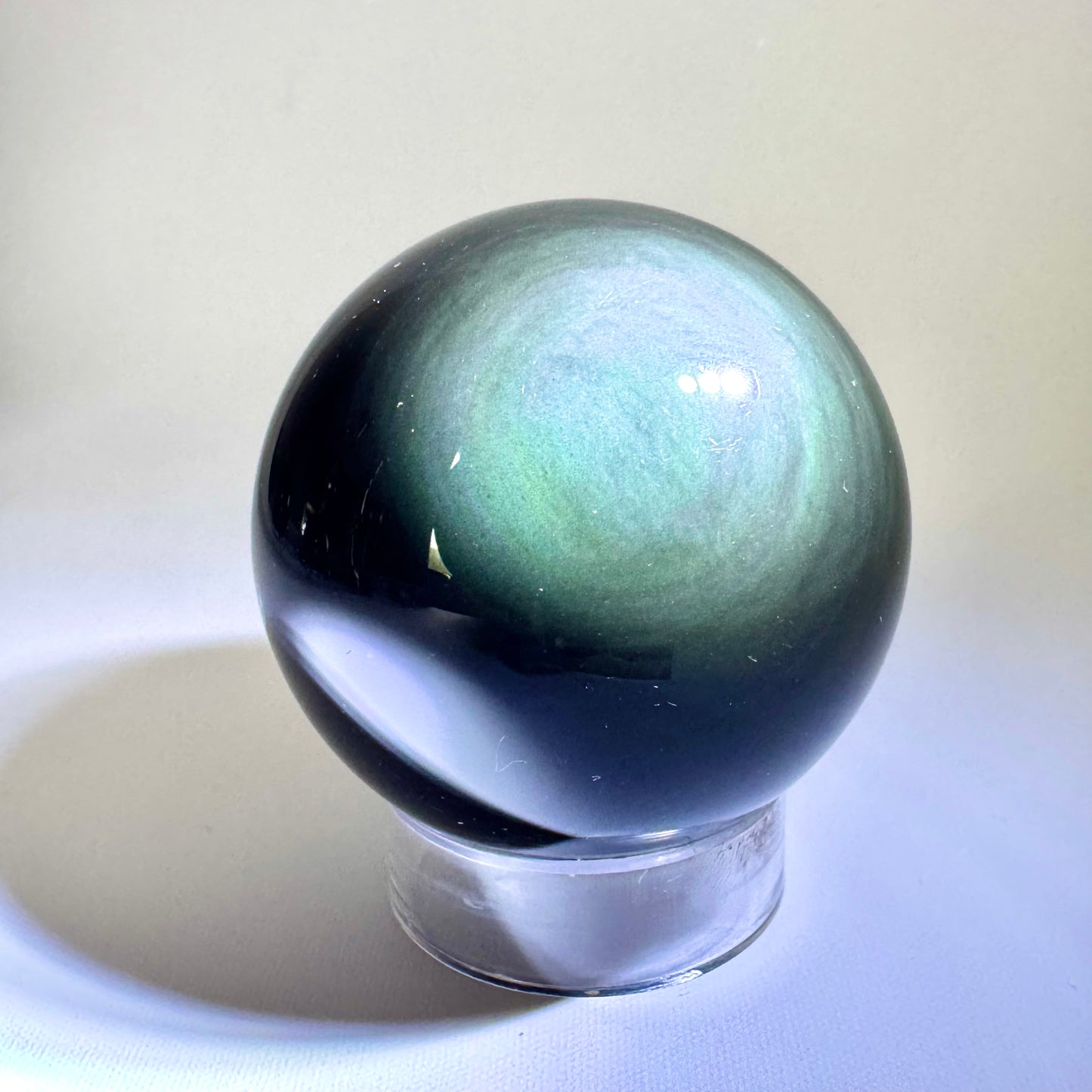 Rainbow Obsidian Sphere #4
