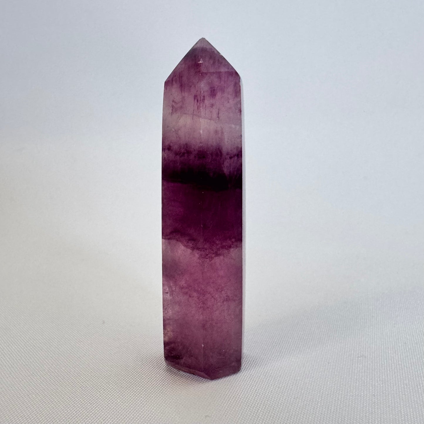 Magenta Fluorite Point #7
