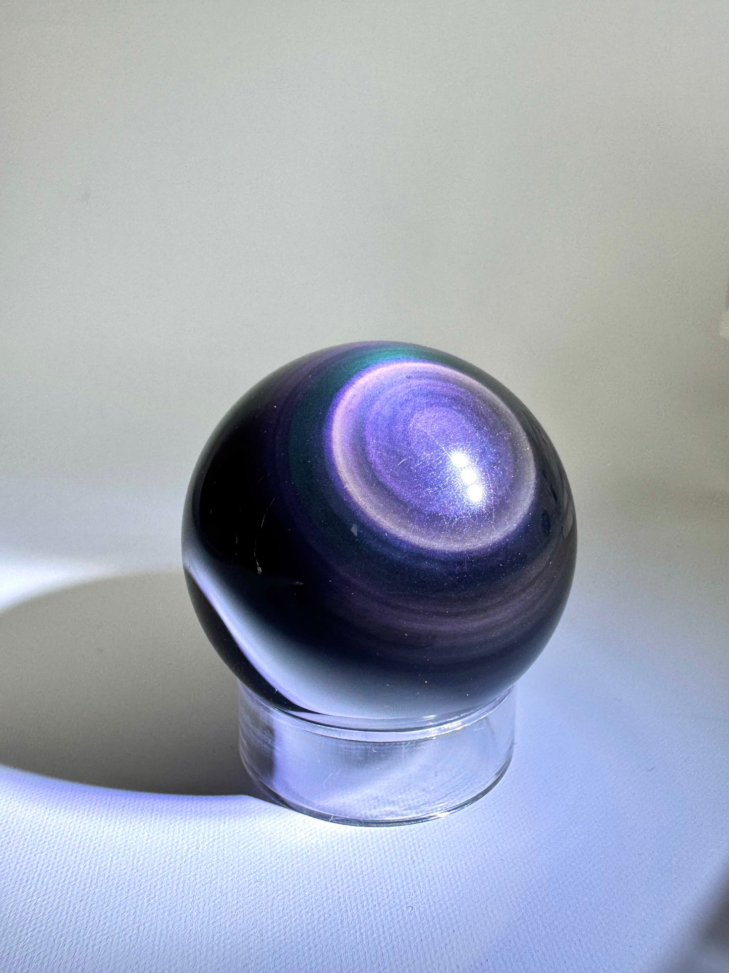 Rainbow Obsidian Sphere #2