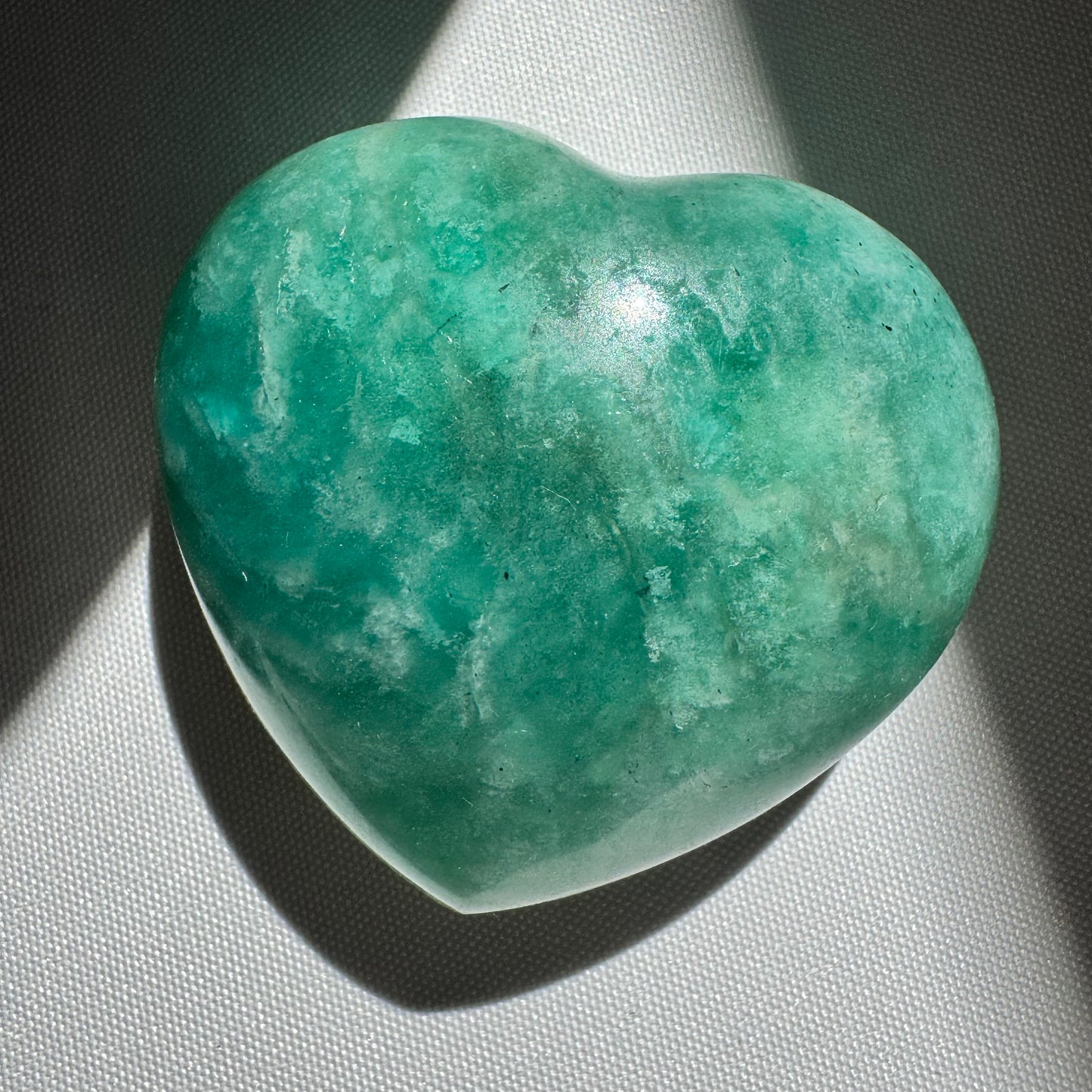 Amazonite Hearts