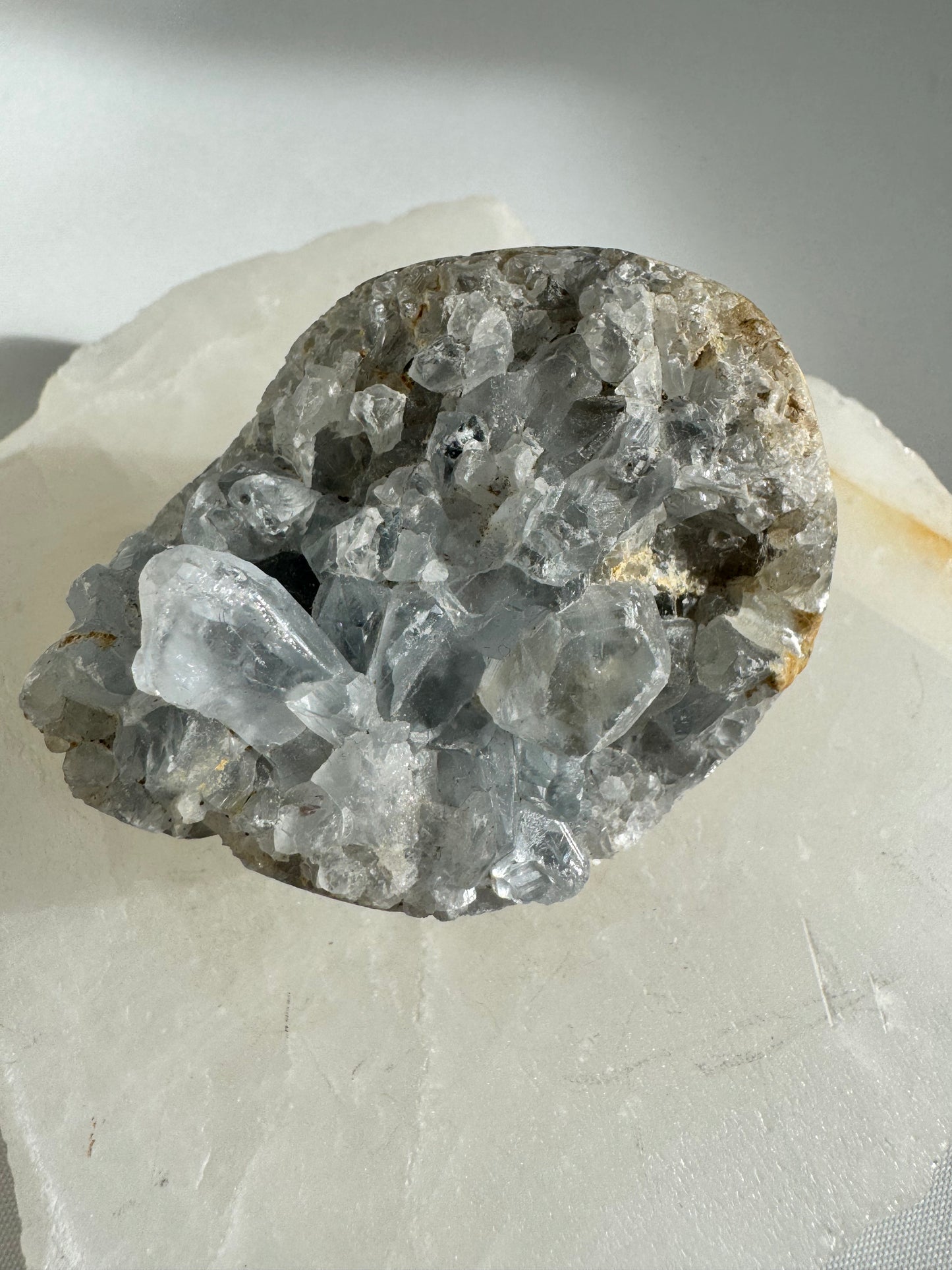 Celestite Crystal Druze Cluster #5