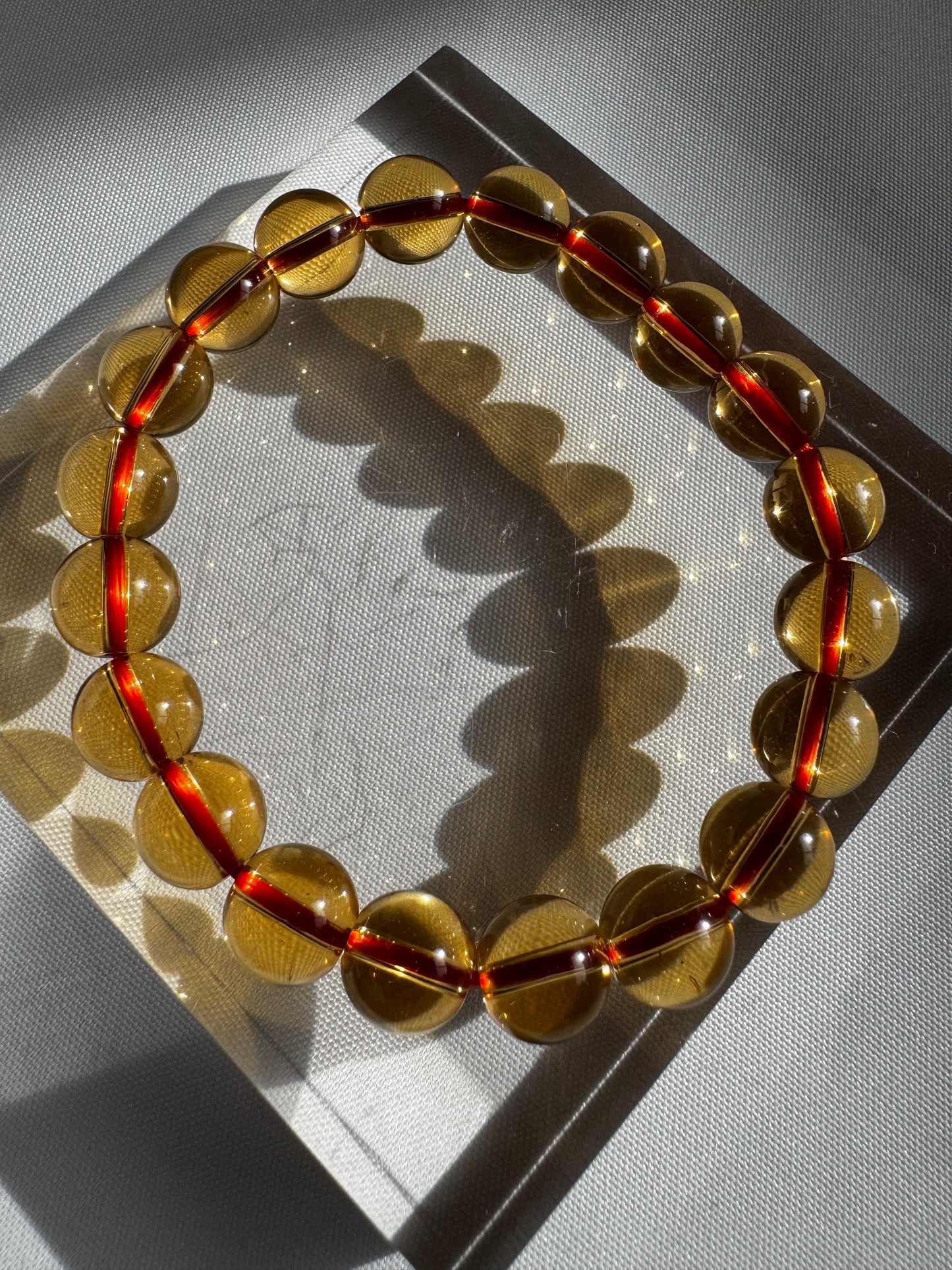 Single Citrine Crystal Bracelet | Crystal Jewellery NZ | Abundance | Joy | Confidence