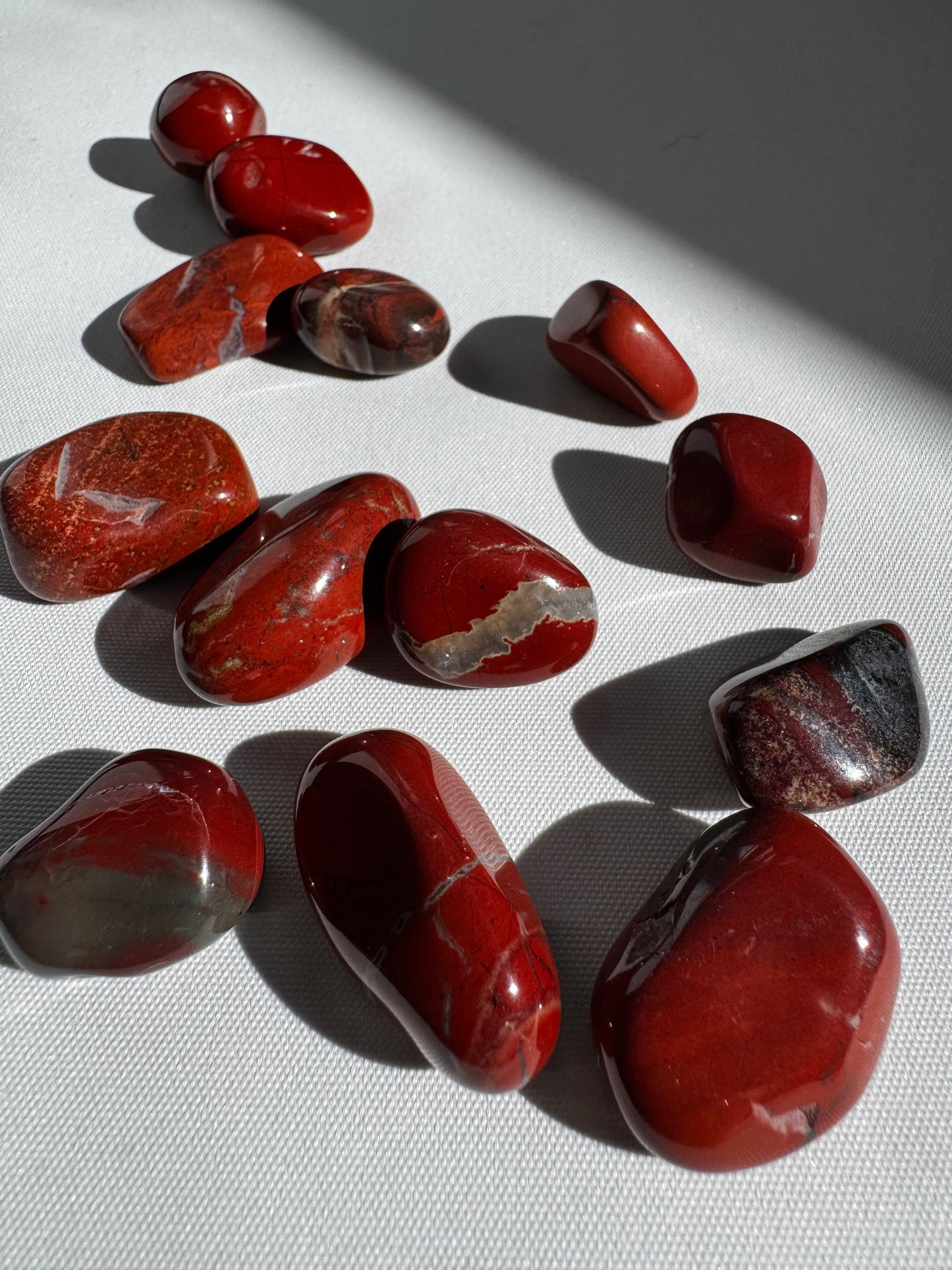 Red Jasper Tumble Stones | Bespoke Crystals