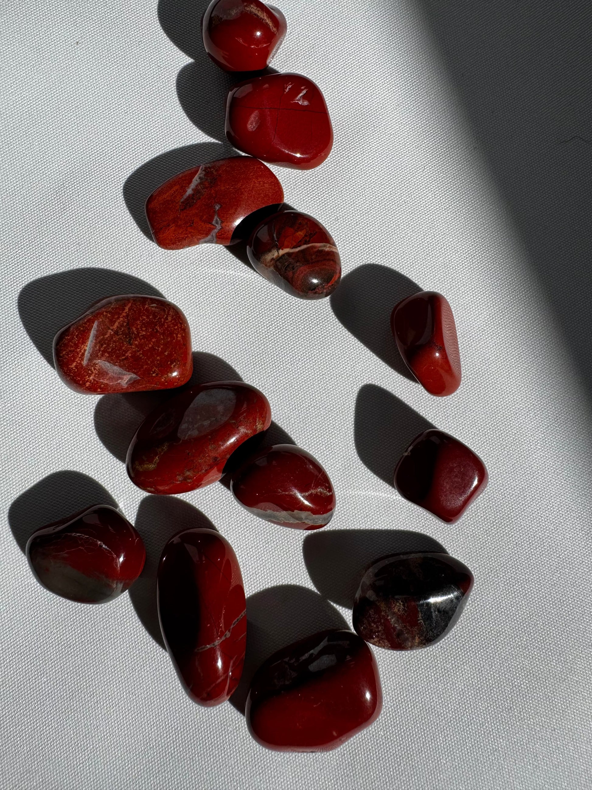 Red Jasper Tumble Stones | Bespoke Crystals