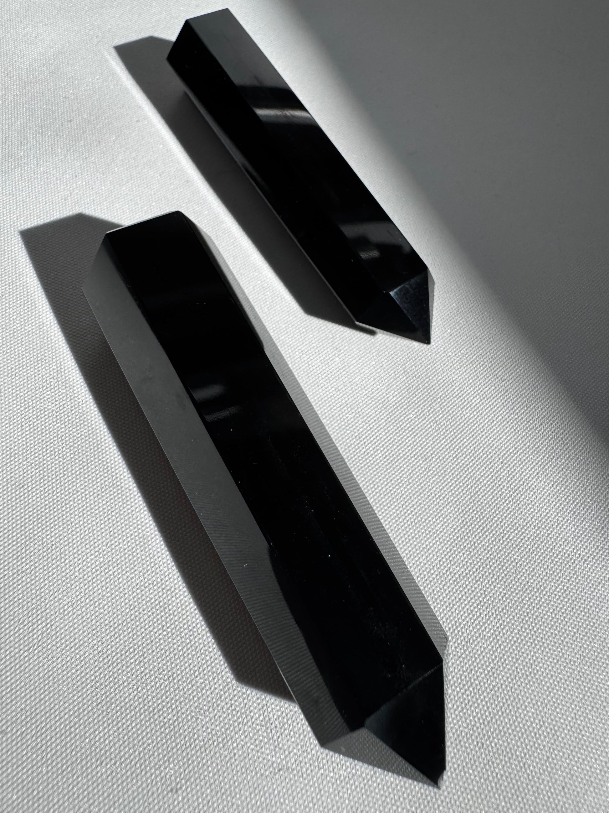 Black Obsidian Crystal Points | Bespoke Crystals NZ