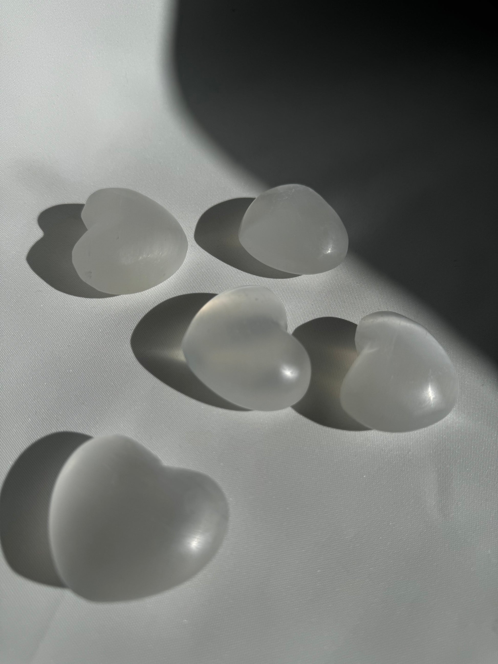 Selenite Heart | Bespoke Crystals