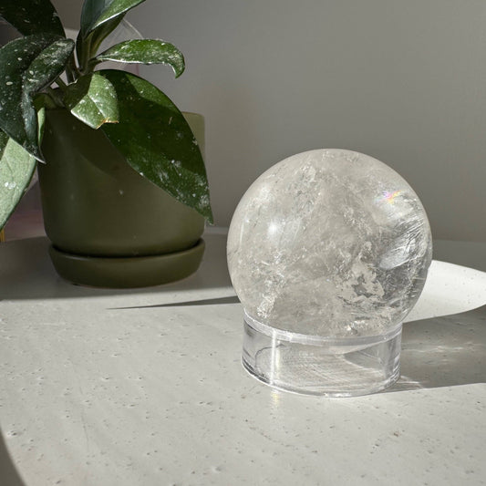 Clear Quartz Sphere | Bespoke Crystals NZ