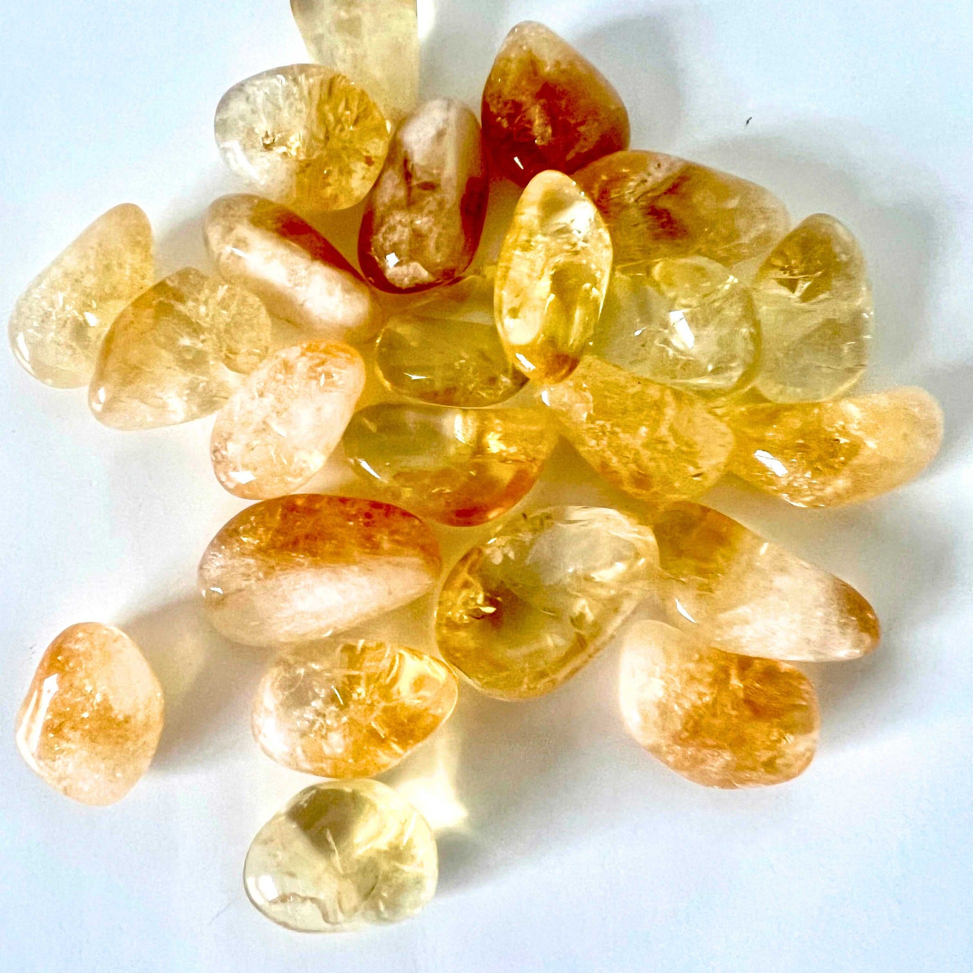 Citrine Crystal Tumble Stones | Bespoke Crystals