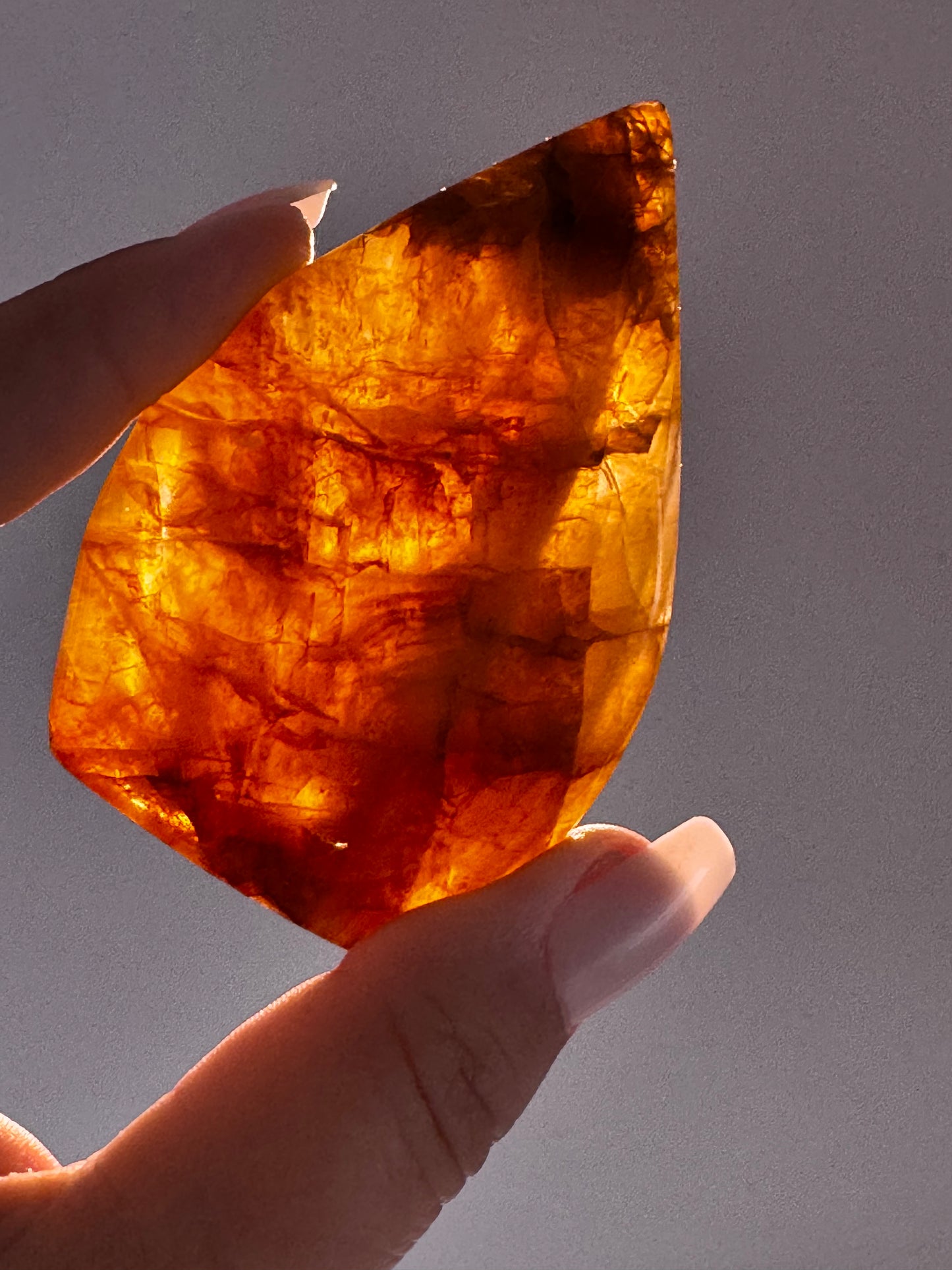 Golden Healer Quartz Flame #10