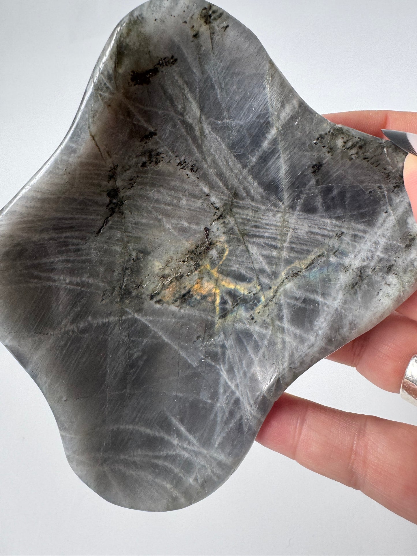 Labradorite Dish for Crystals #4