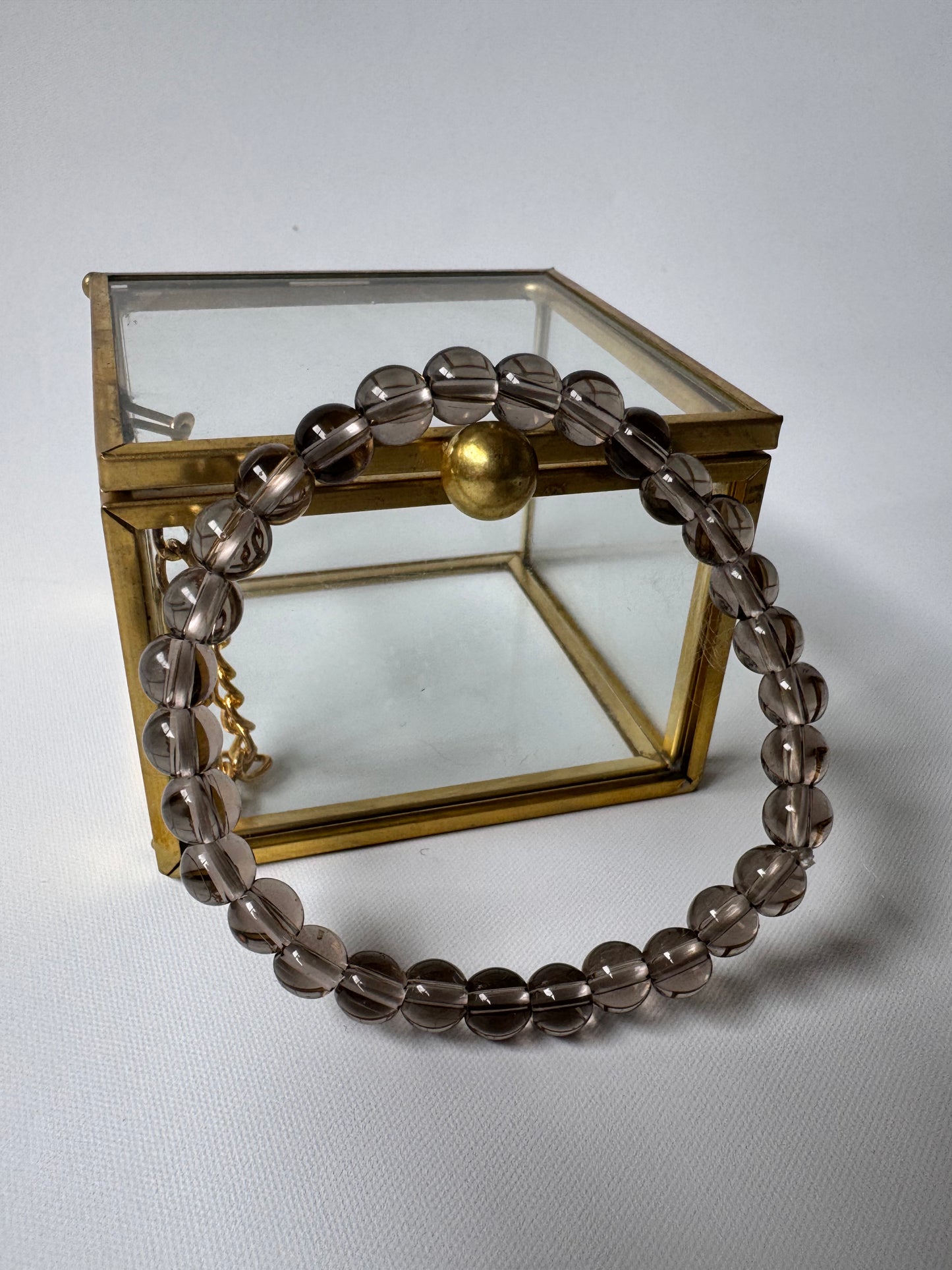 Smoky Quartz Bracelet 6mm