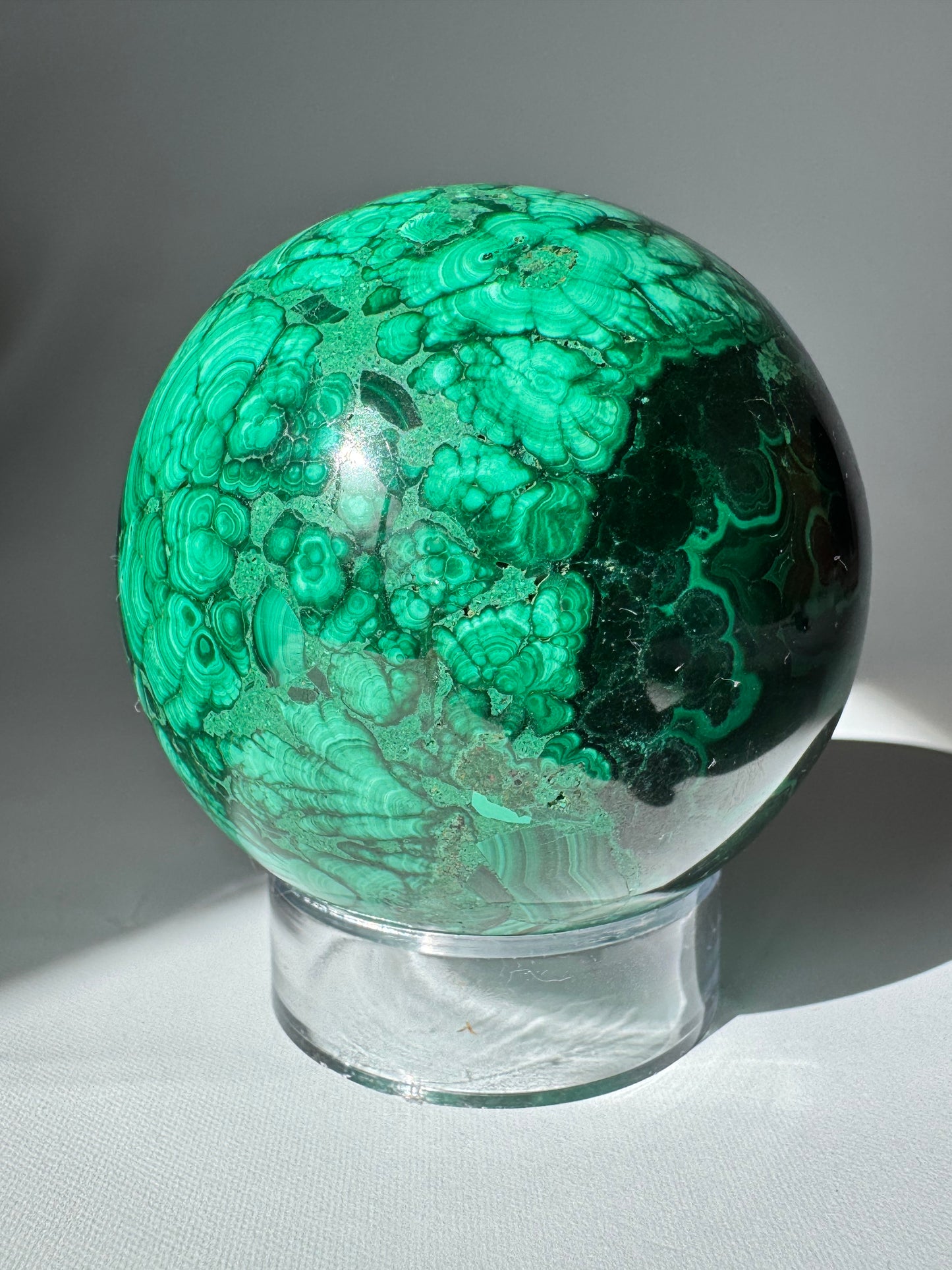 Malachite Sphere Large