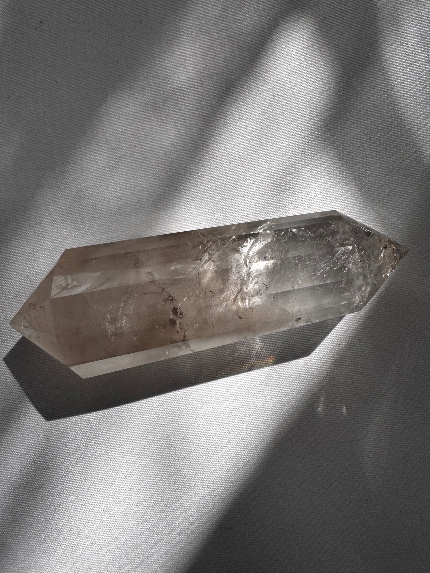 Vogel Cut Smoky Quartz Crystal - Amplify and Focus Energy