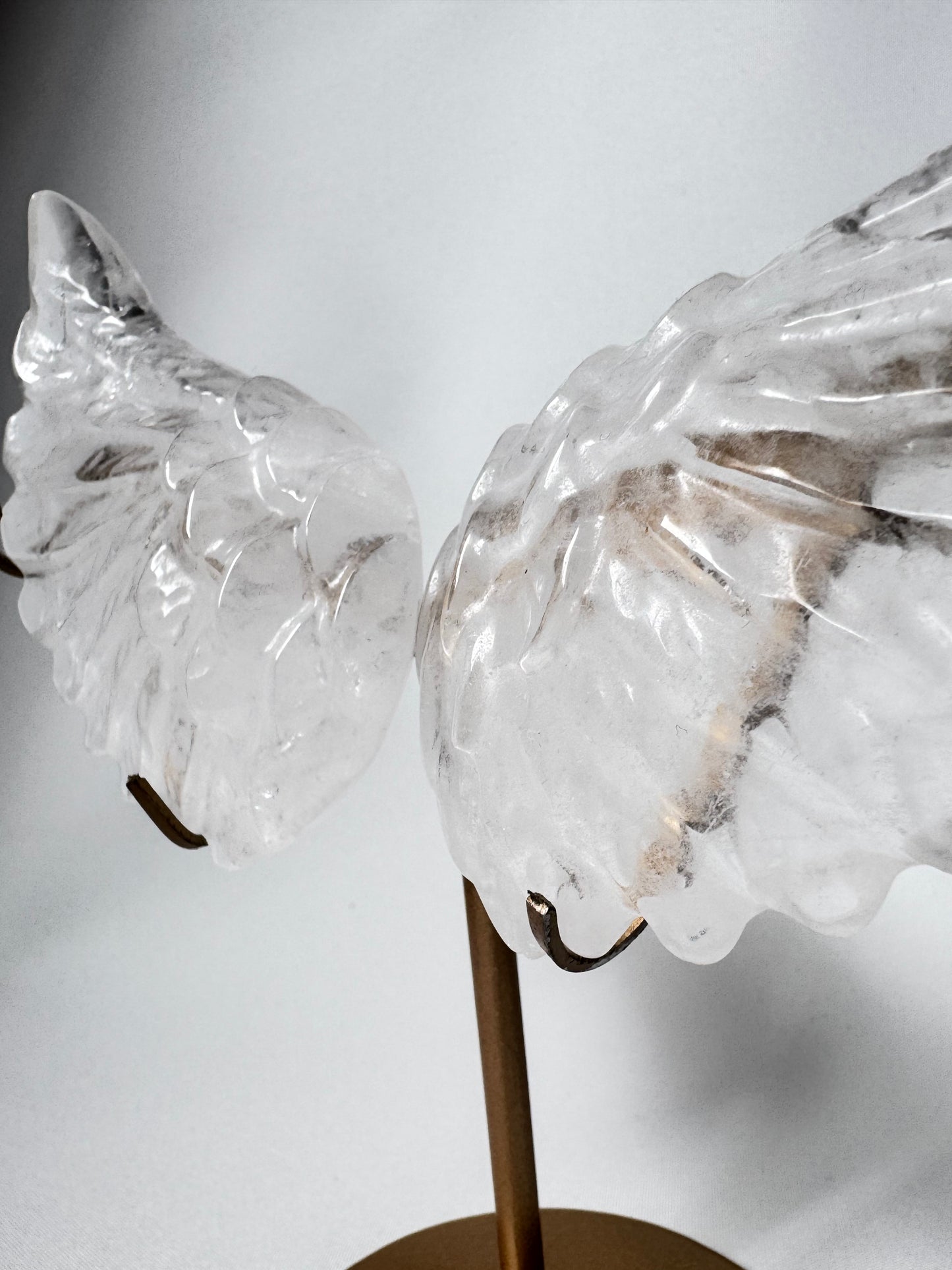 Quartz Angel Wings Small