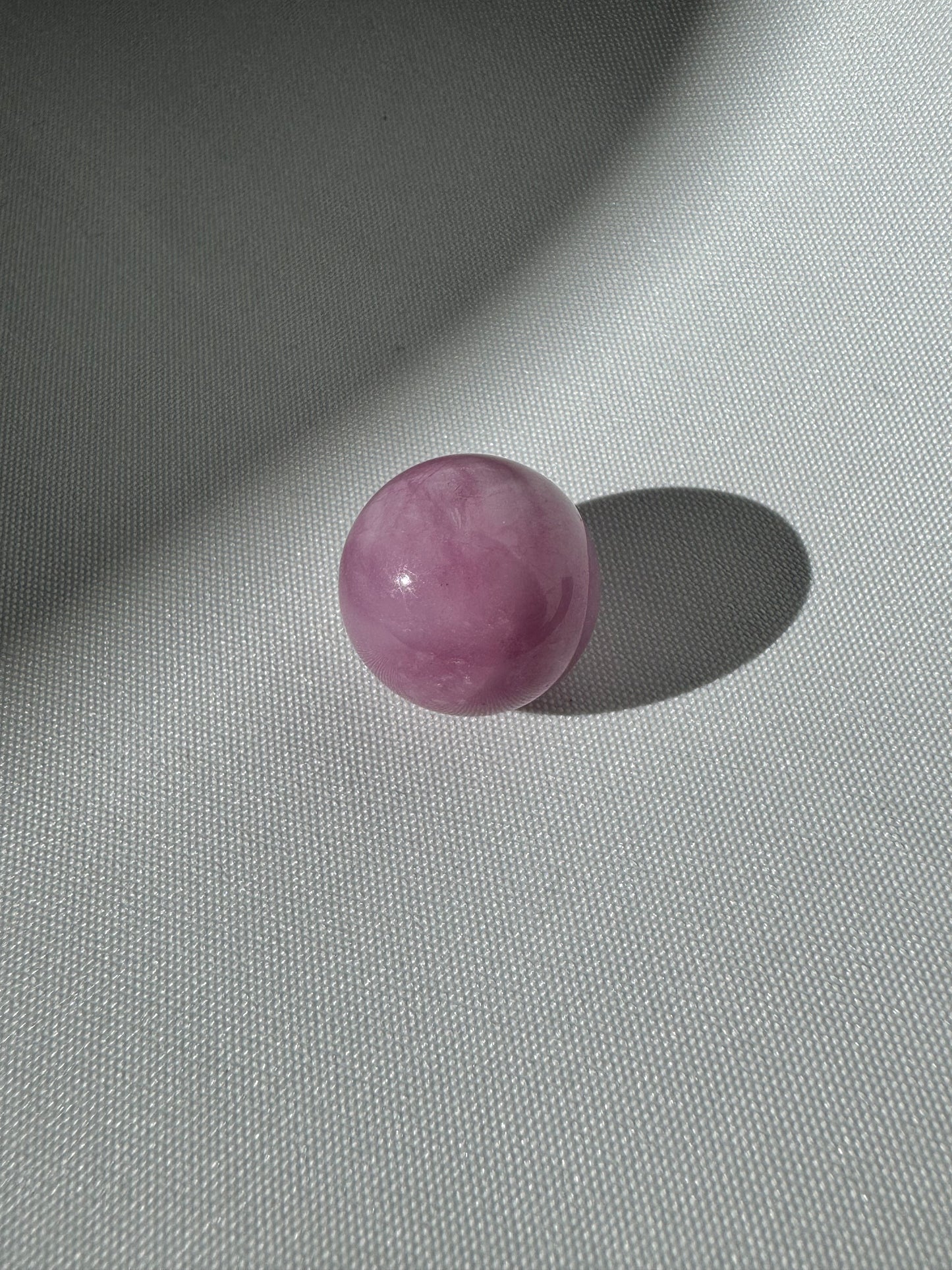 Kunzite Mini Spheres- Heart Chakra Healing