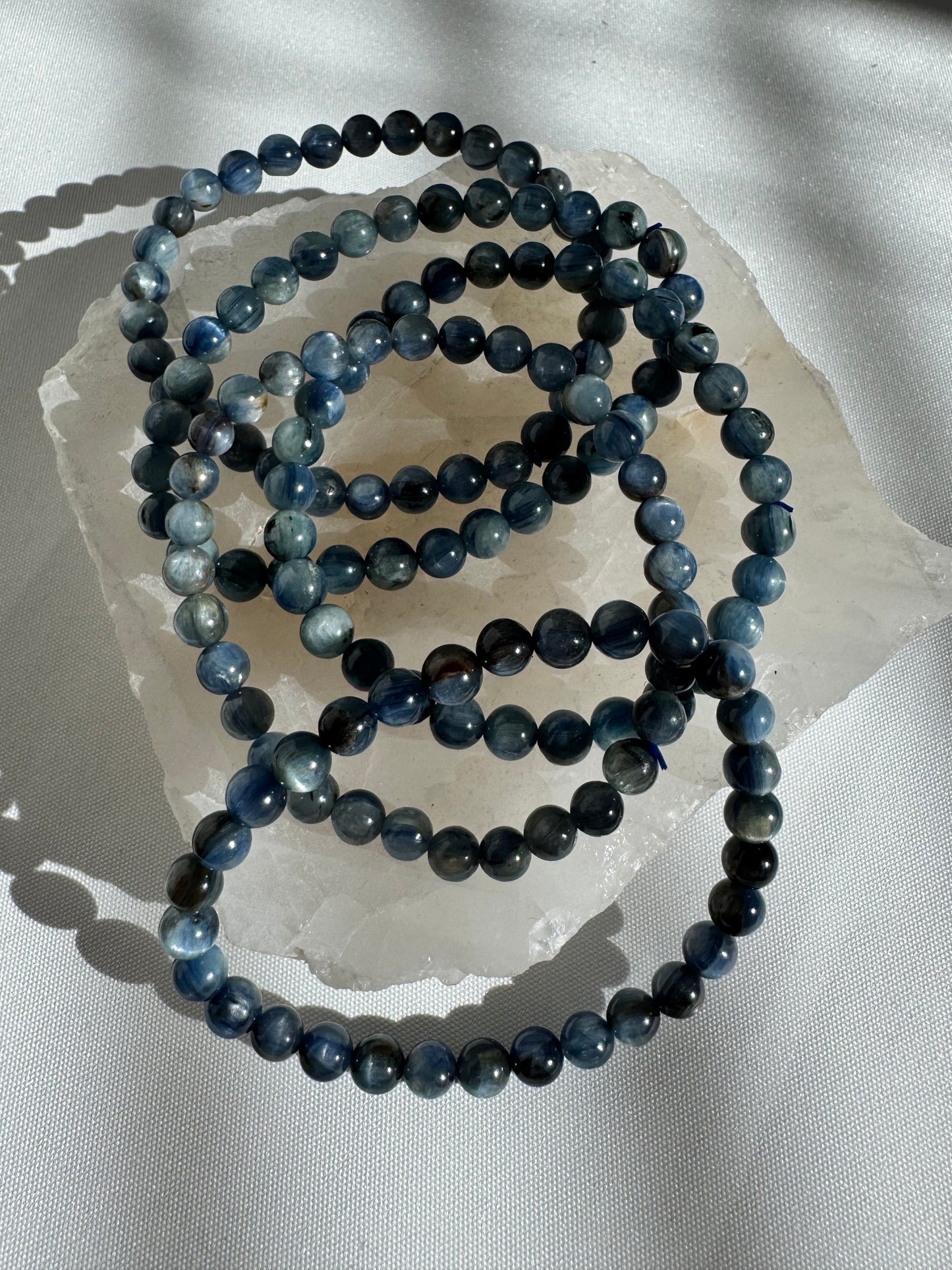 Blue Kyanite Bracelet 6mm