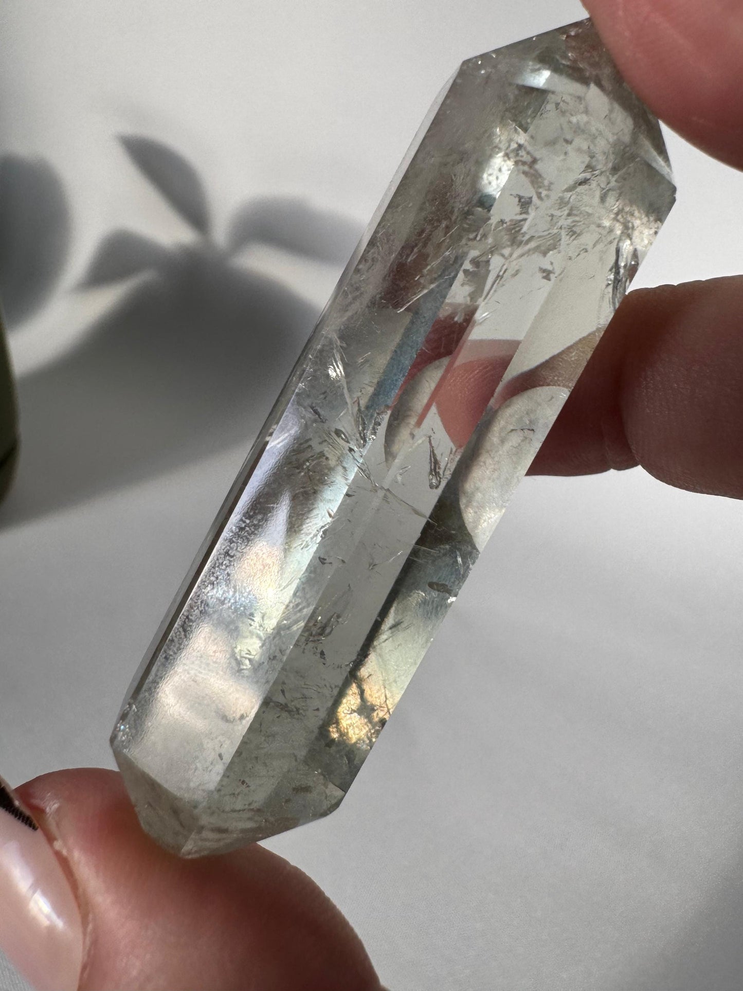 Prasiolite Crystal Dt Points