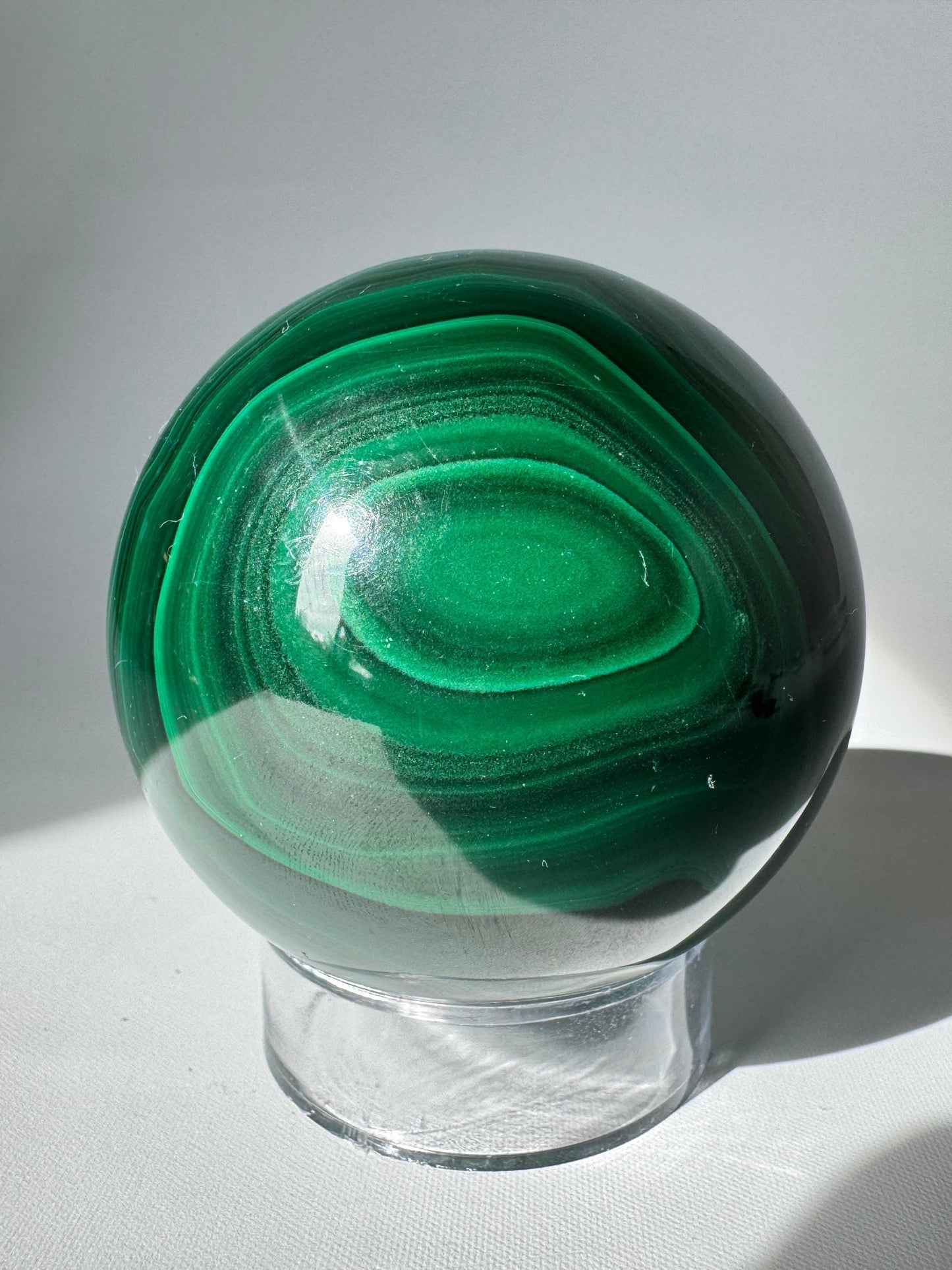 High Quality Malachite Sphere Large