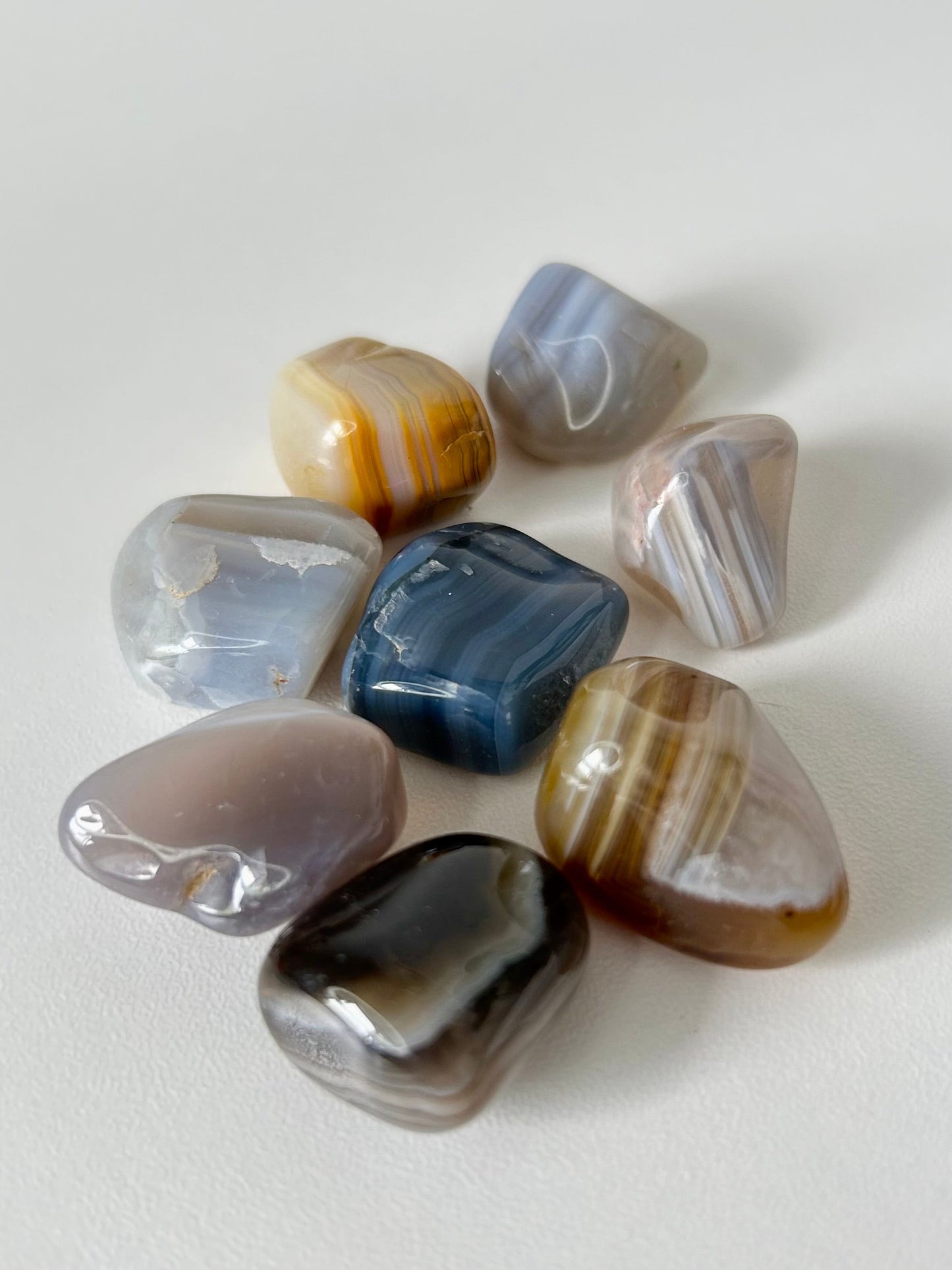 Banded Agate Tumble Stone