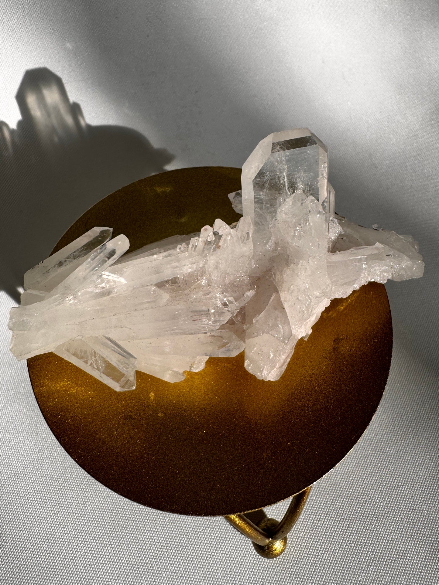 Sacred Rose Lemurian Quartz Cluster #1