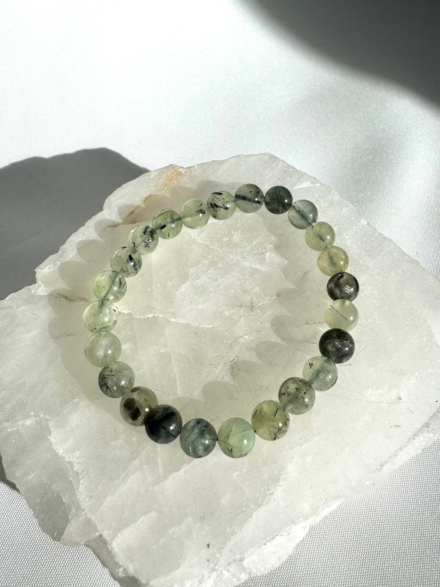Prehnite Crystal Bracelets 8mm