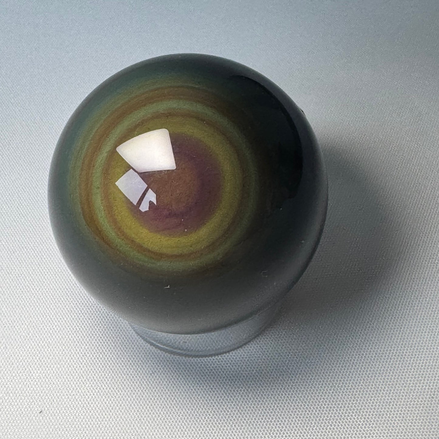Rainbow Obsidian Sphere #4