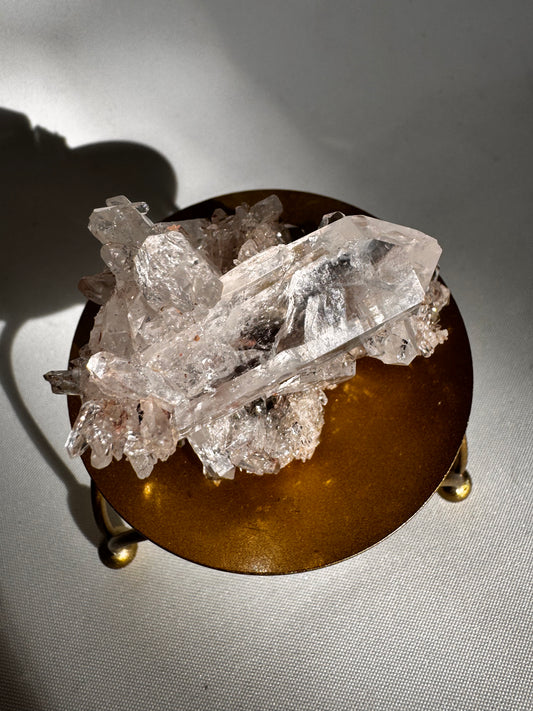 Sacred Rose Lemurian Quartz Cluster #3